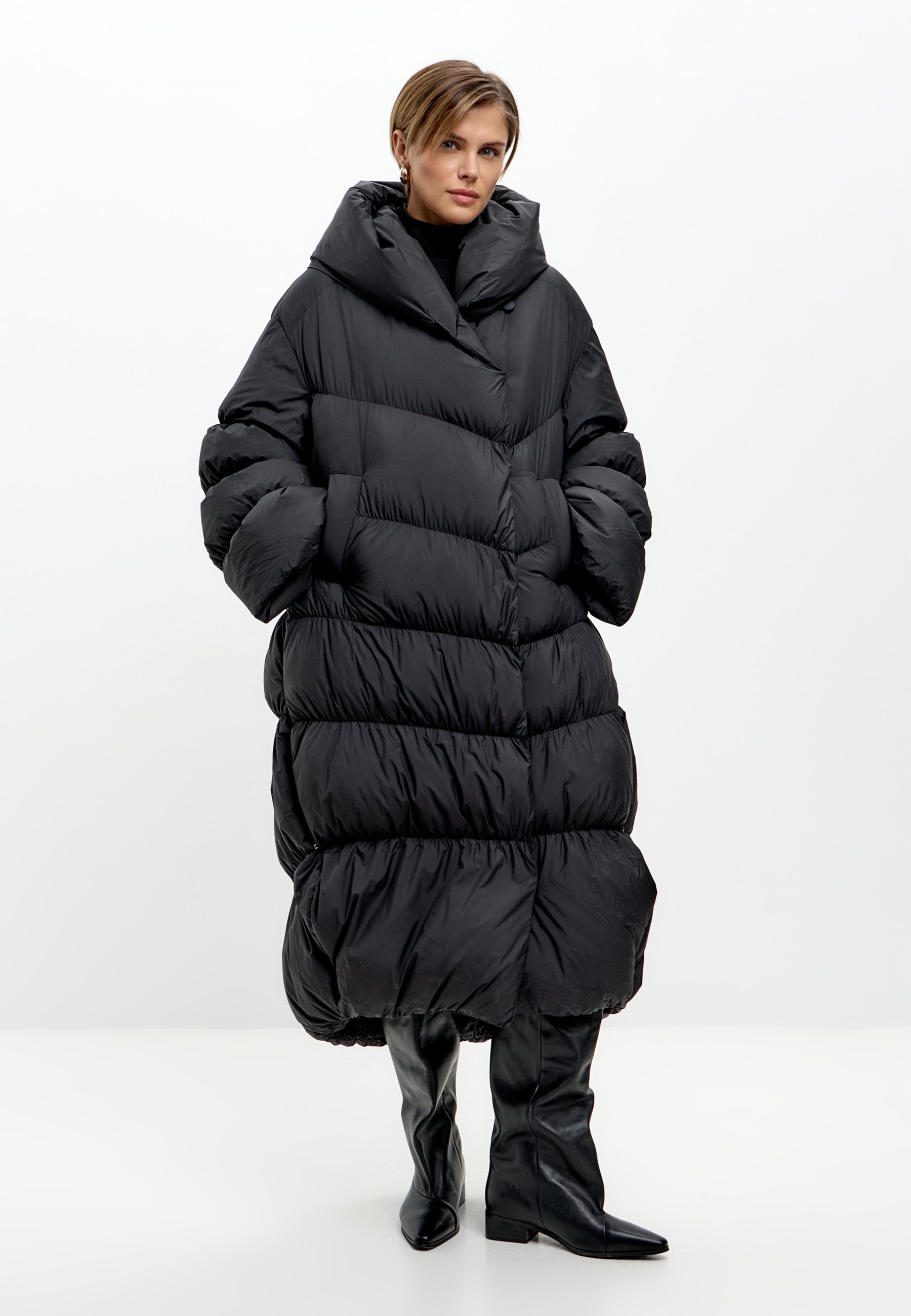Oversize dunjakke