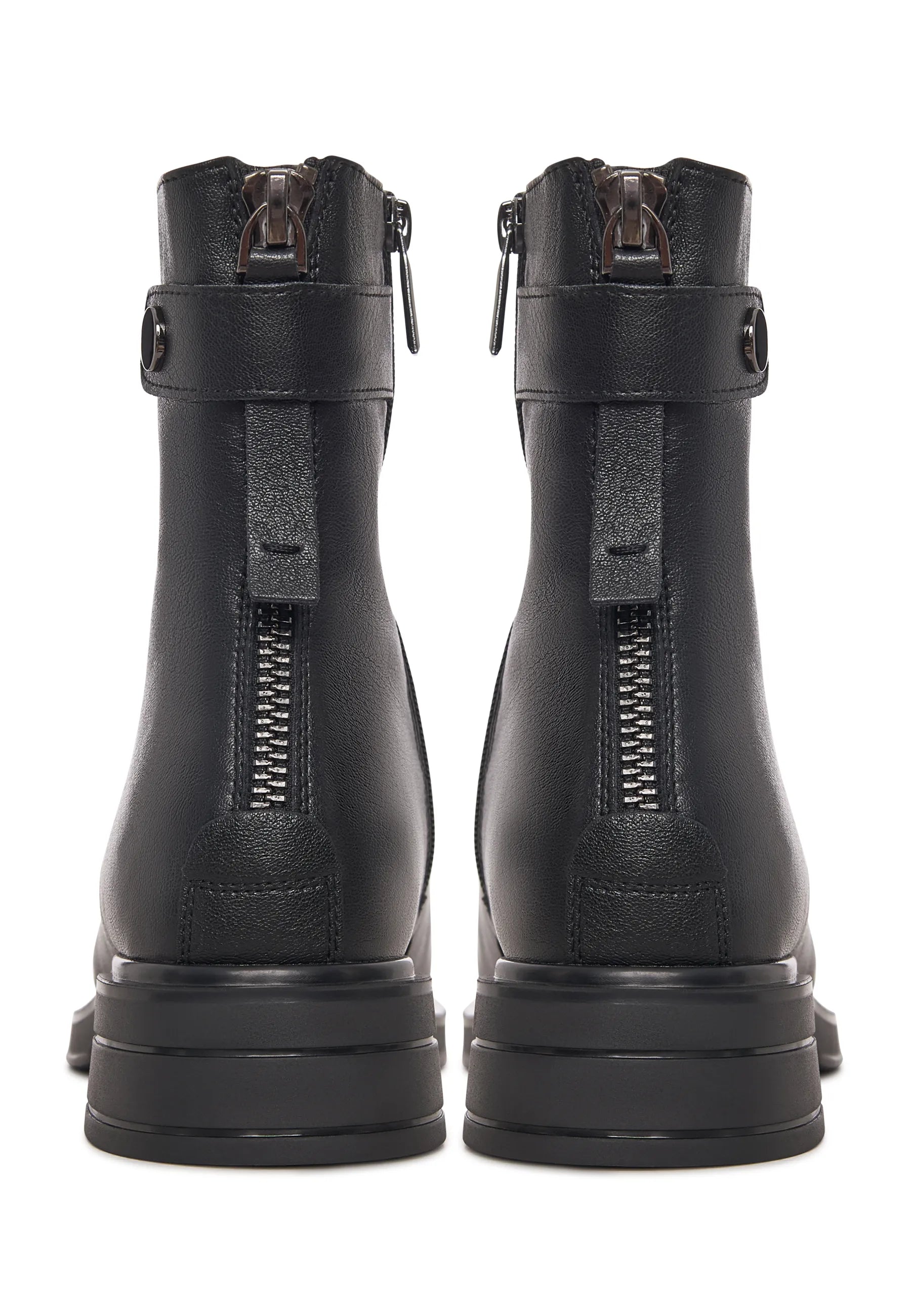 Sculpted Zip Boot - Black