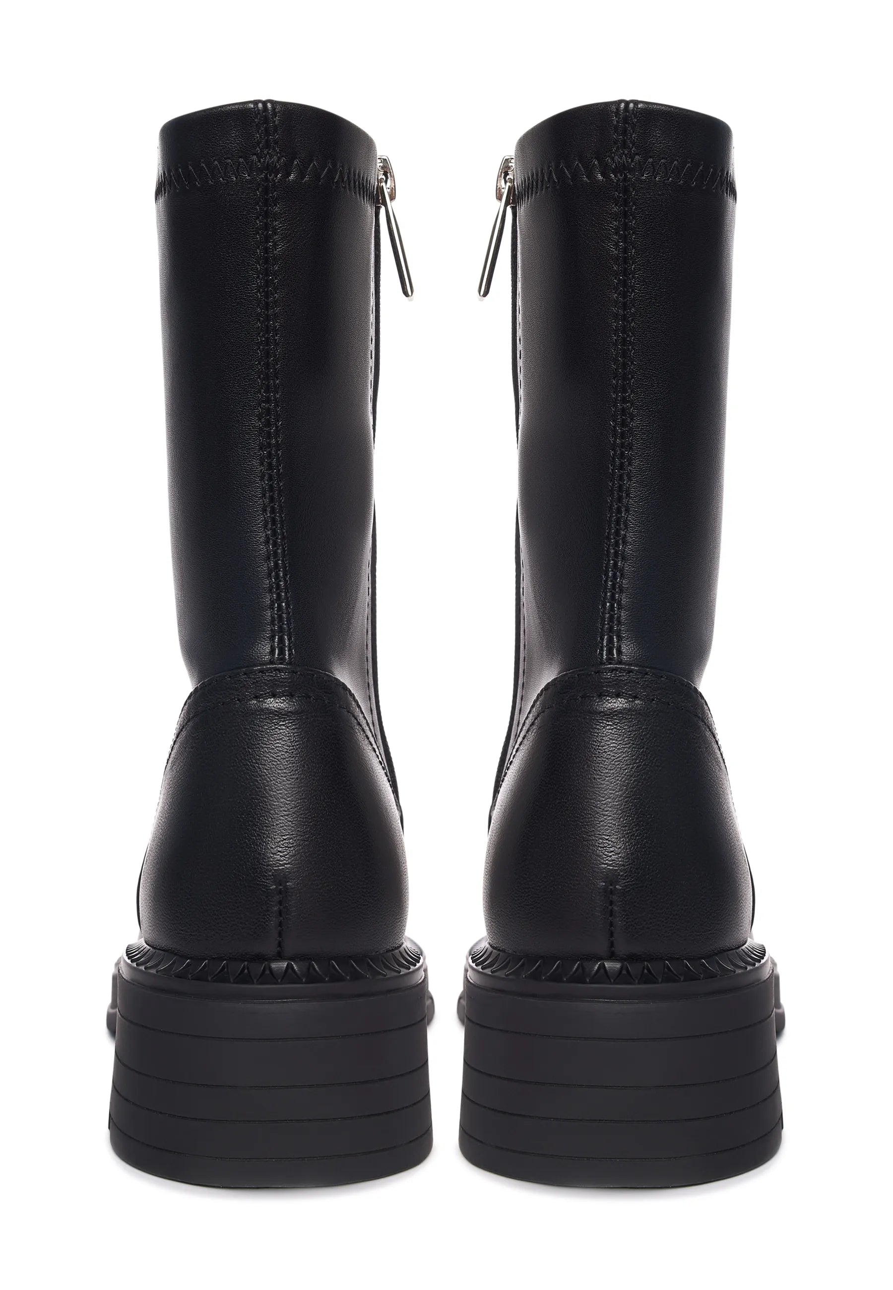 Midnight Zip Combat Boot