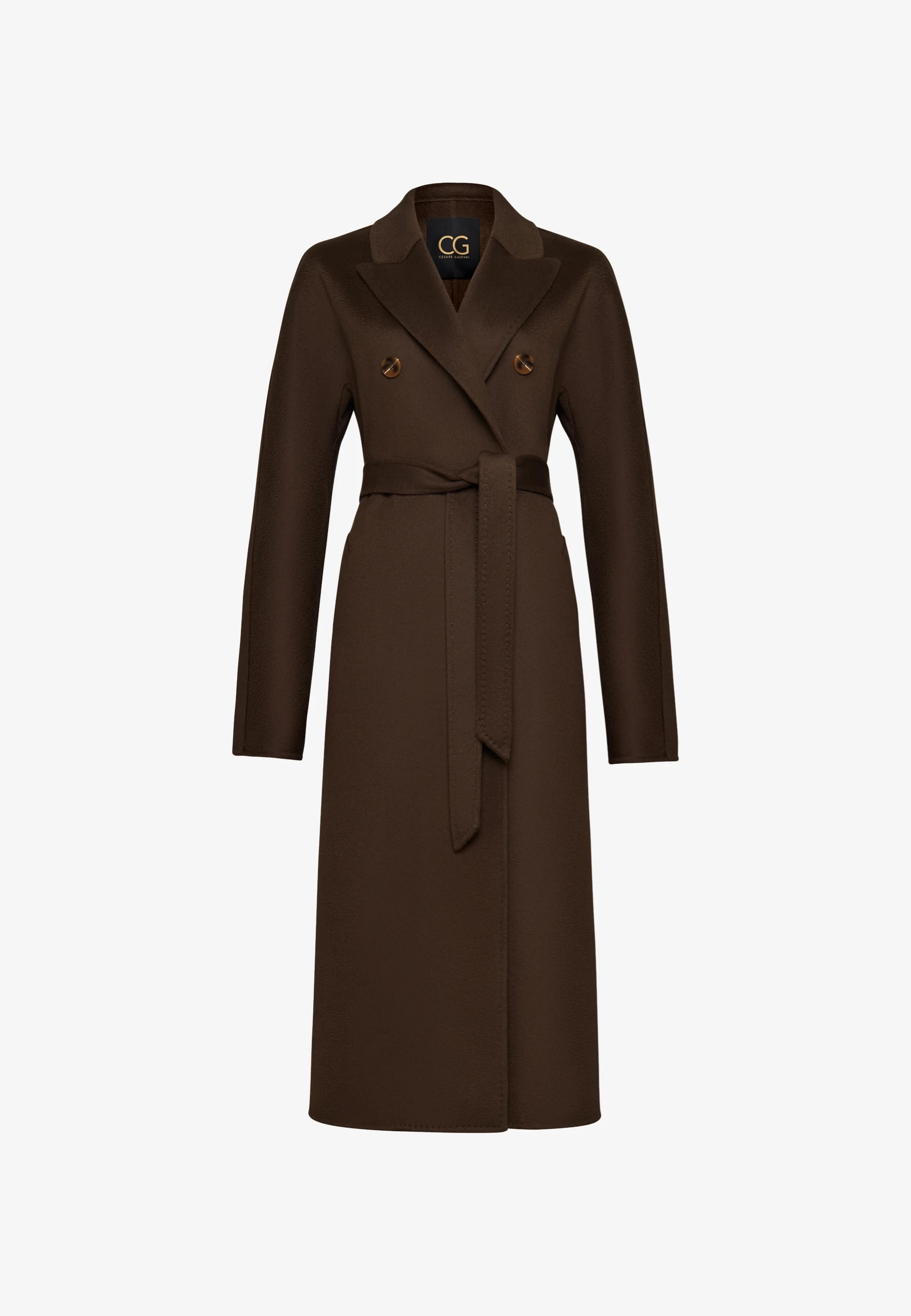 Abrigo largo Classic Luxe Rosie - Marrón