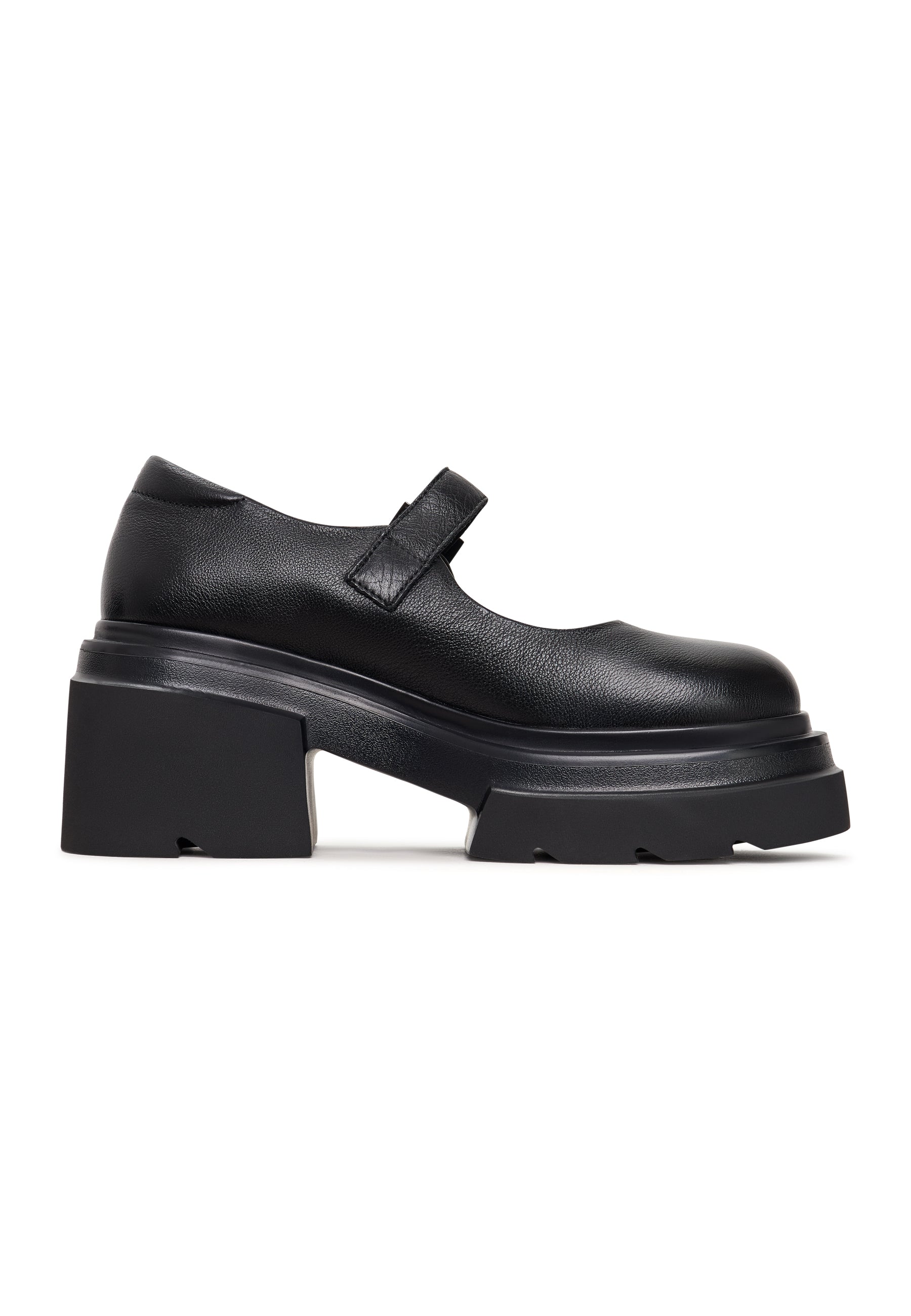 Bold Chunky Loafers Em - Negro