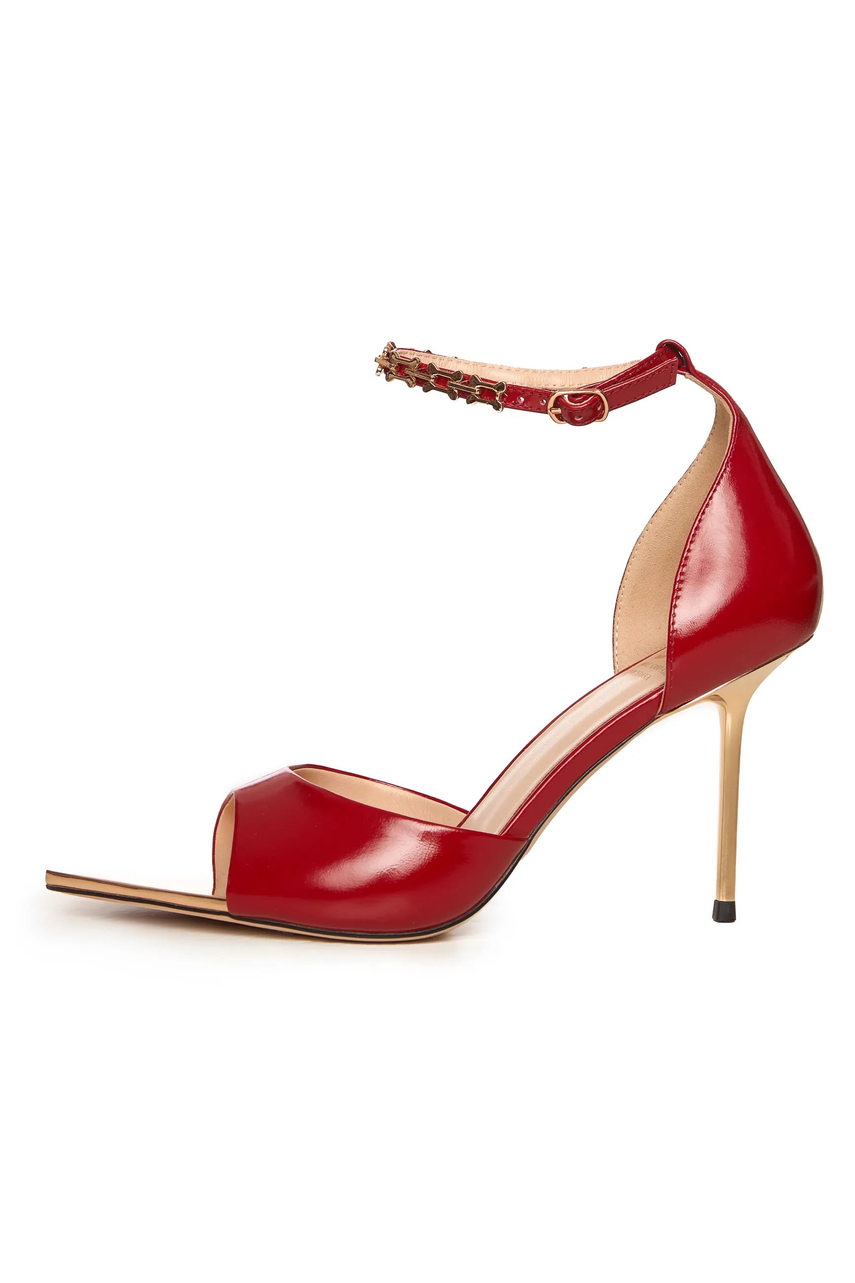 Stiletto High Heeled Sandals Malena - Red
