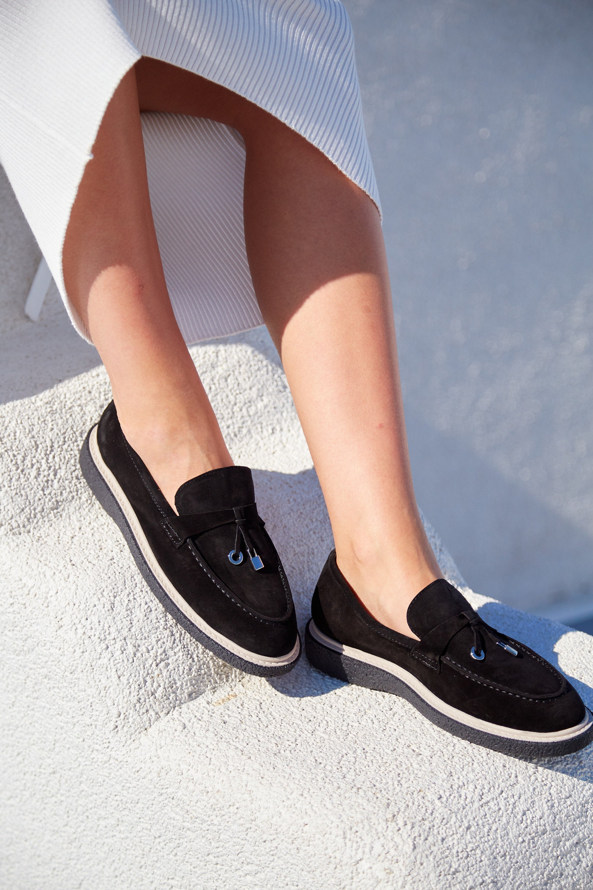 Suede Slip-On Loafers - Cesare Gaspari