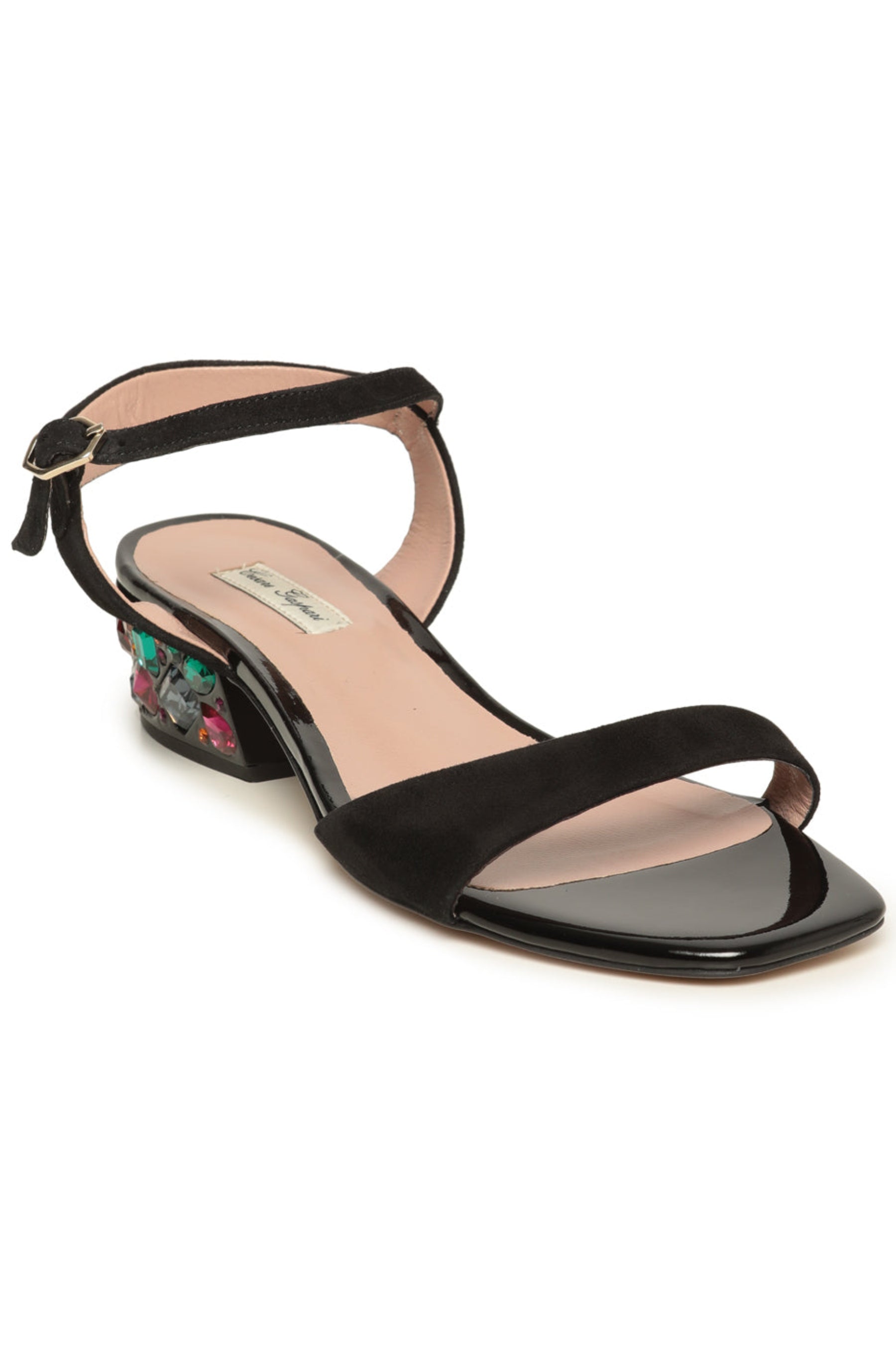 Glam Gem Sandals - Black