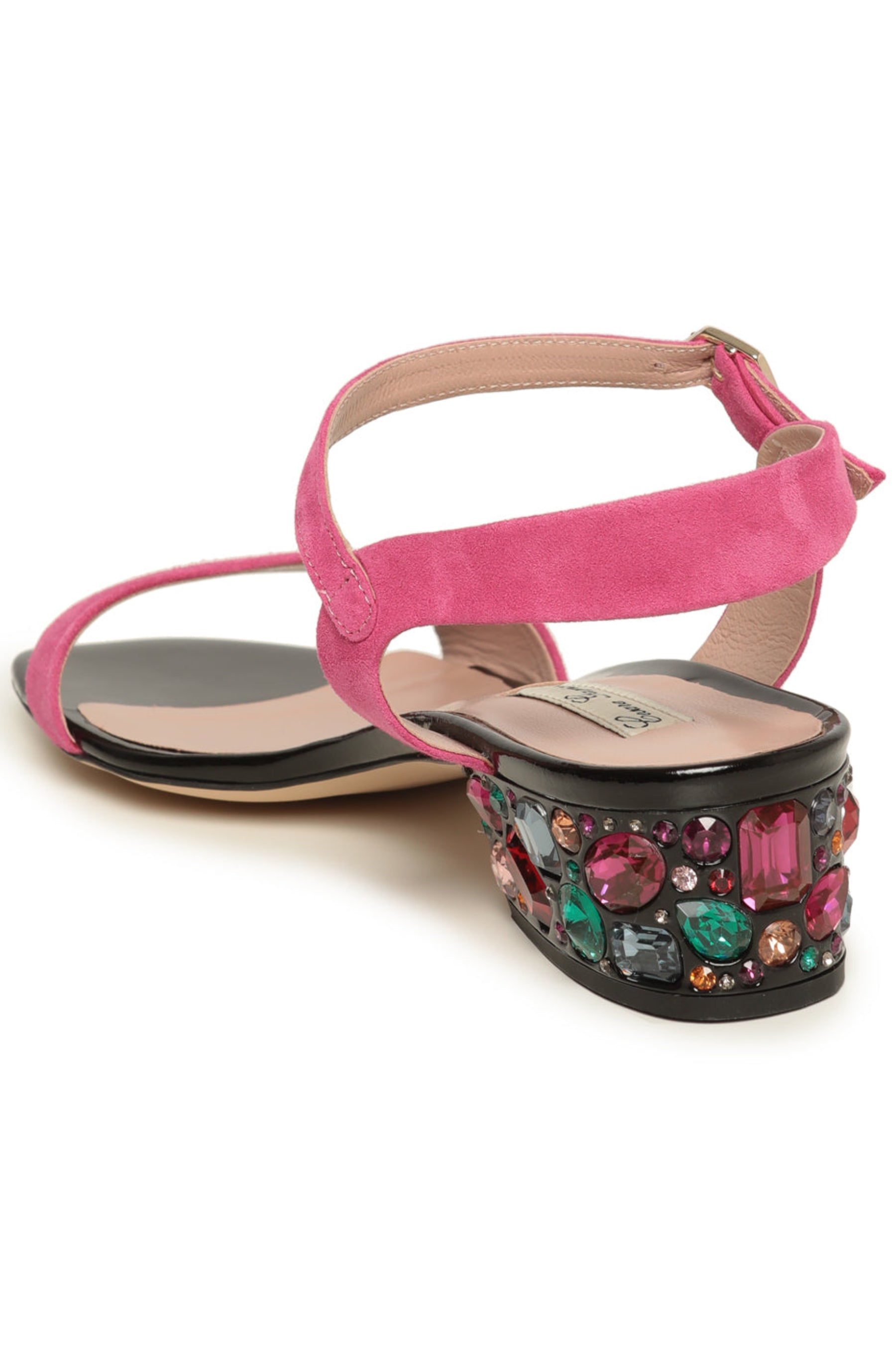 Glam Gem Sandals - Fucsia