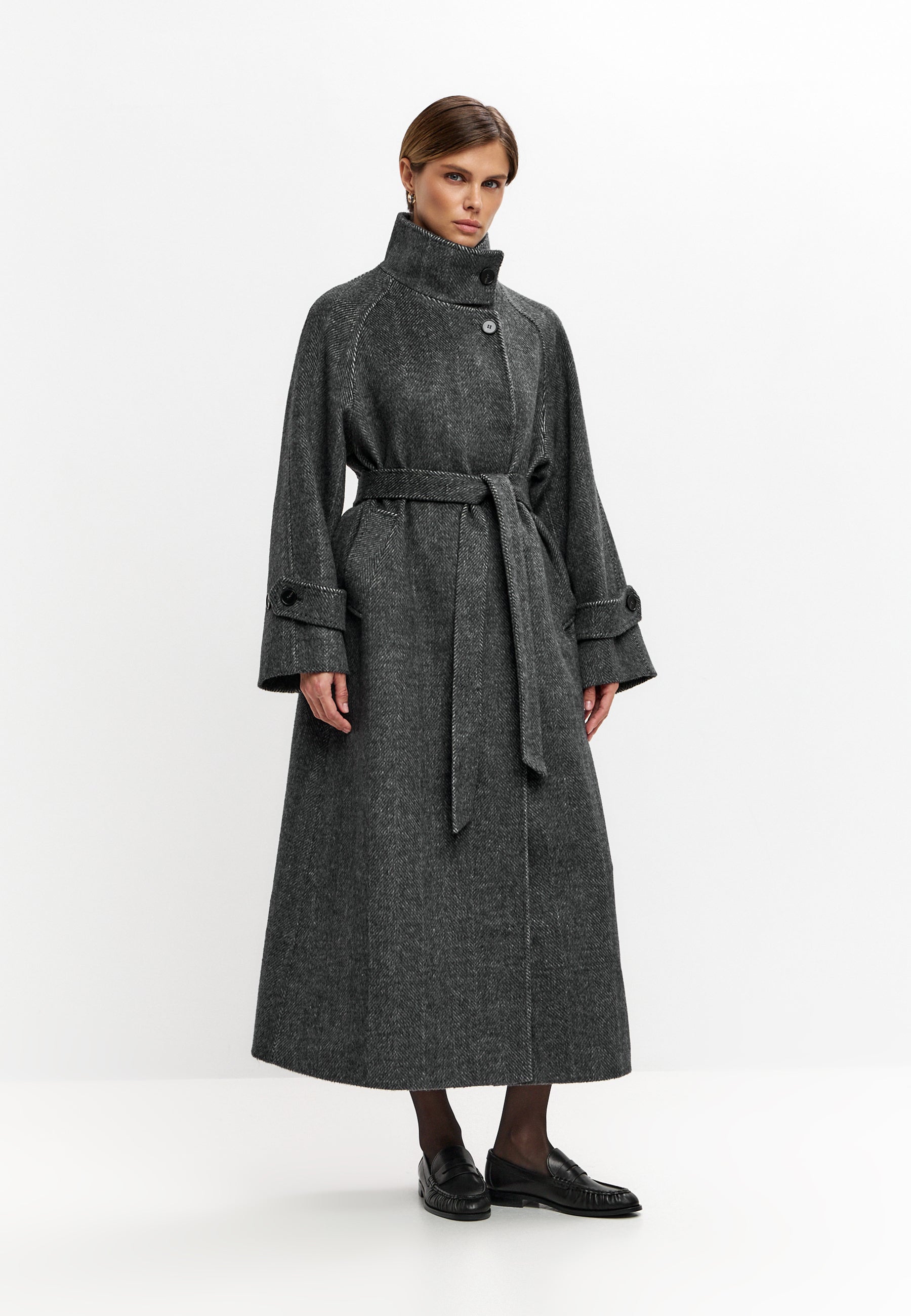 Manteau Highland Mist – Graphite