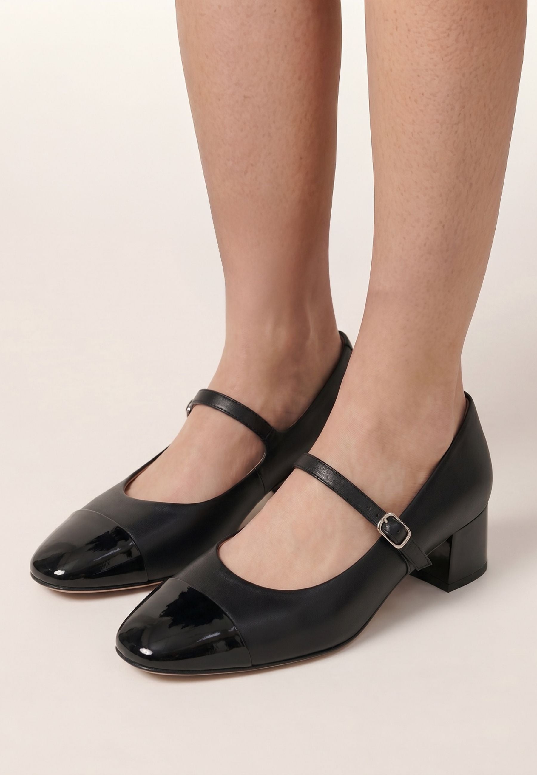 Elegante Mary Jane Heels Briar - Schwarz