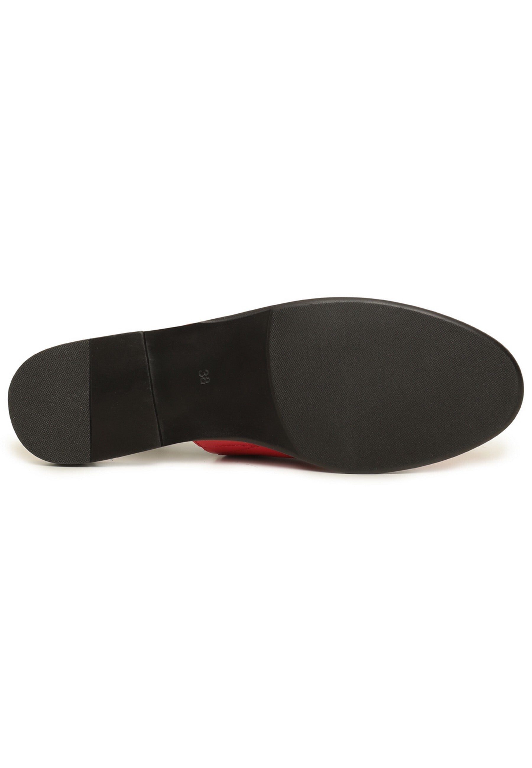 Perforated Leather Slingback Mules