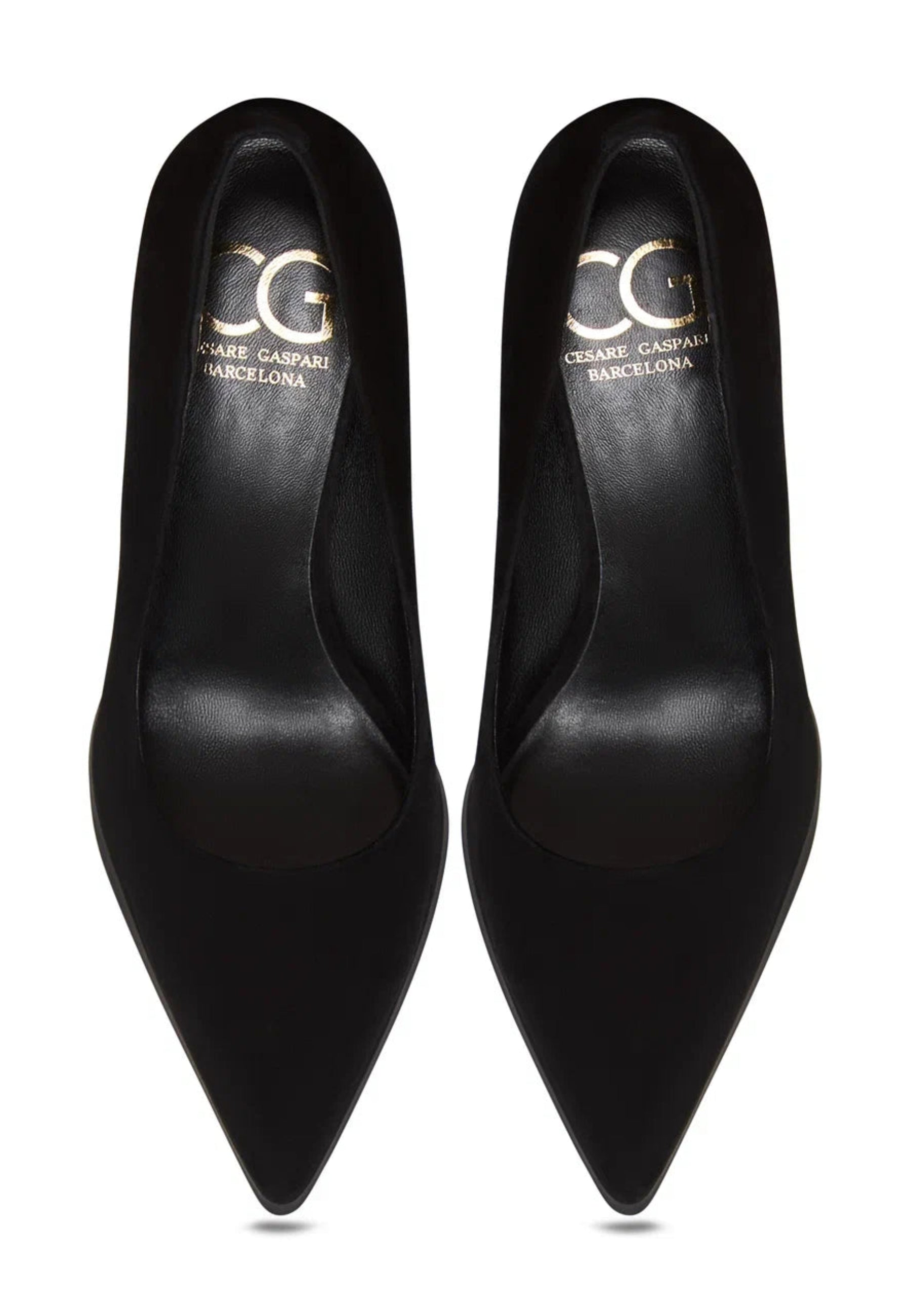 Skyline Suede Stilettos - Black