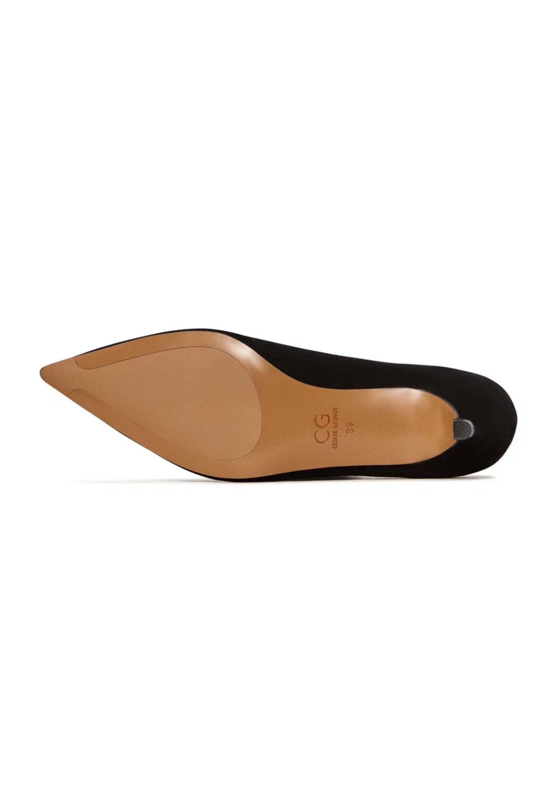Velvet Curve Pumps - Black