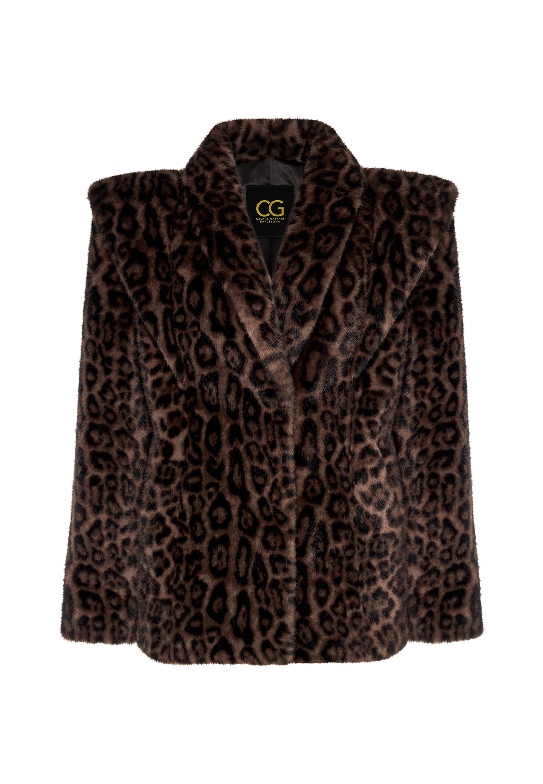 Faux Fur Coat Samarcanda - Leopard