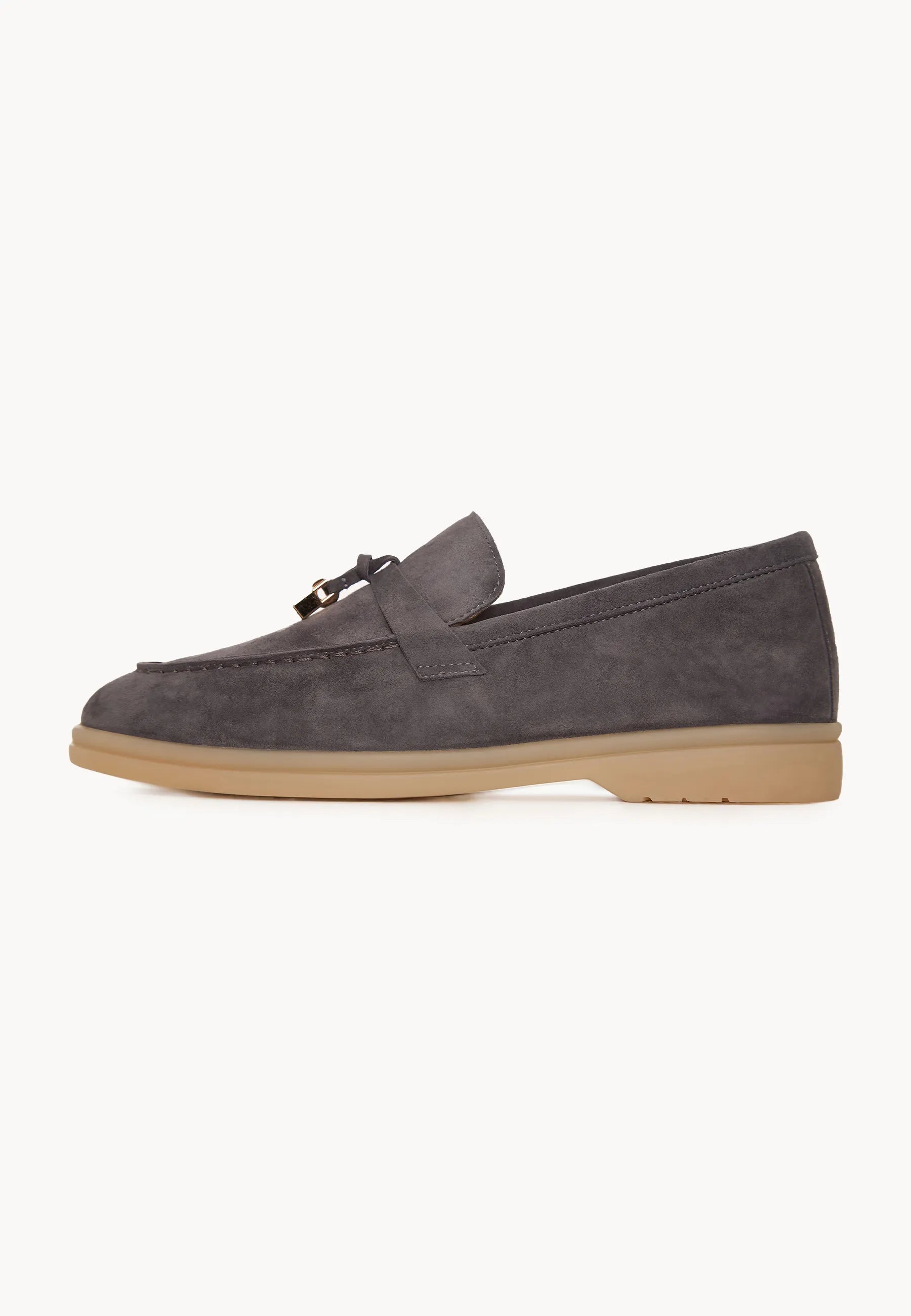 Platform Moccasins Aurelia - Graphite