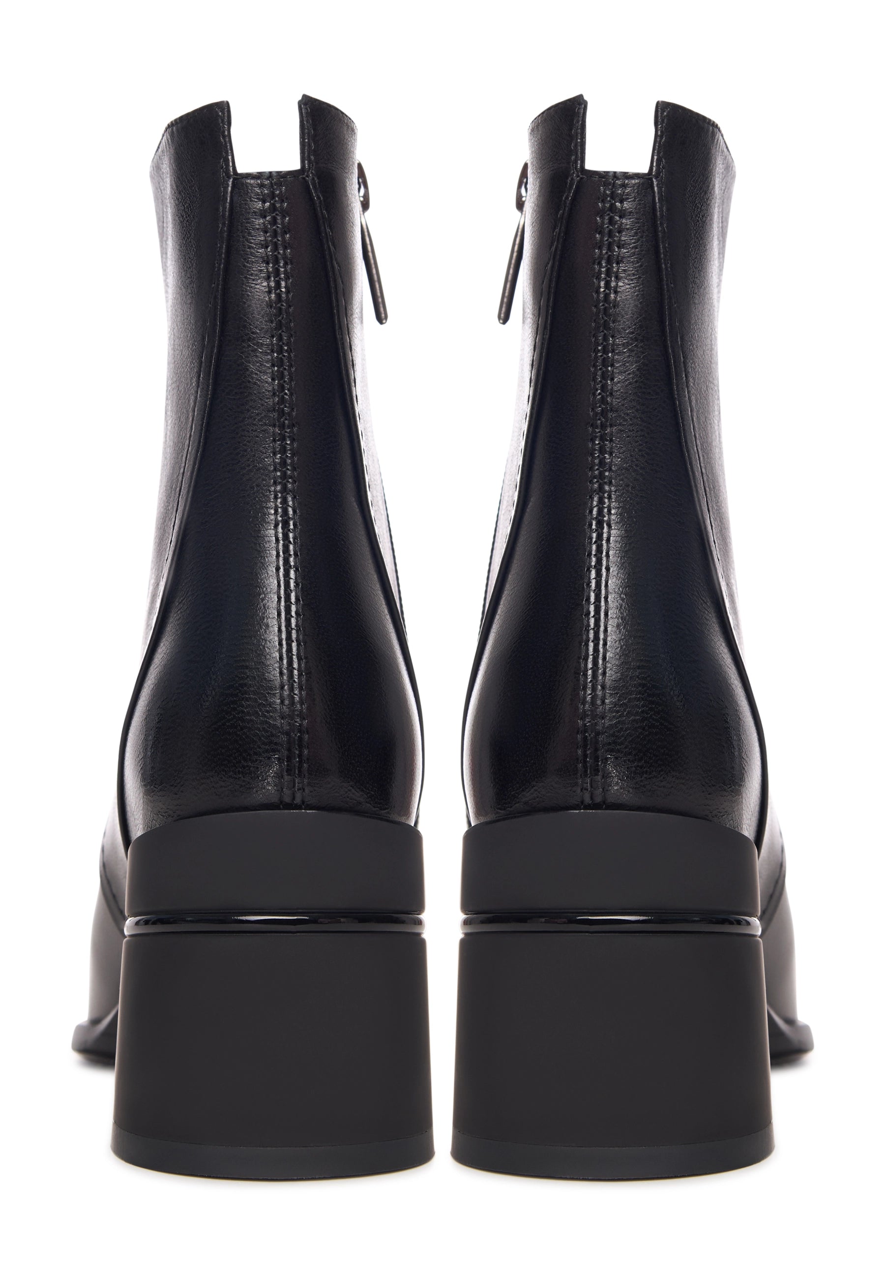 Sculpted Sophistication Ankle Boots