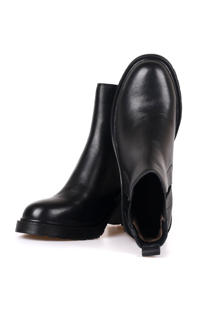 A trendy and classic pair of casual ankle boots for women.