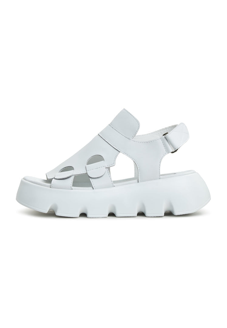 Elevate your style with Amelie white platform sandals - shop the trendiest white platform sandals online now!