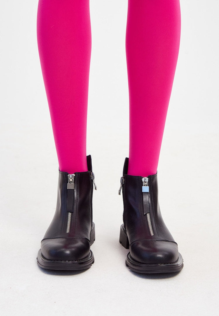 A stylish pair of women's black ankle boots - Antonia, the epitome of fashionable footwear.