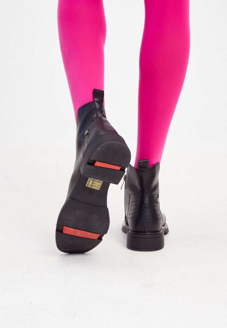 A chic pair of stylish ankle boots called Antonia in black, ideal for women's fashionable footwear collection