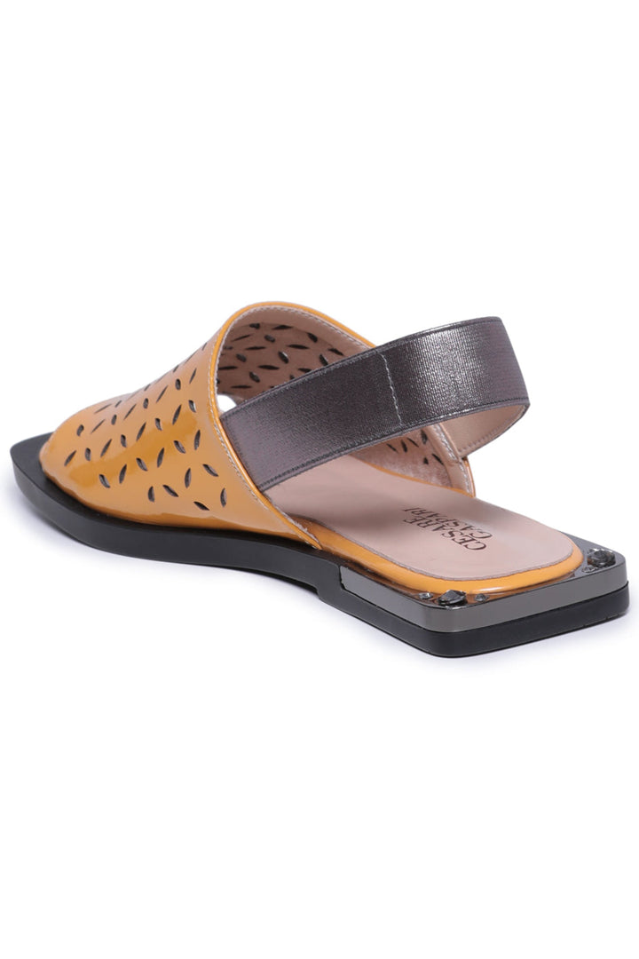 Sunburst Cutout Sandals