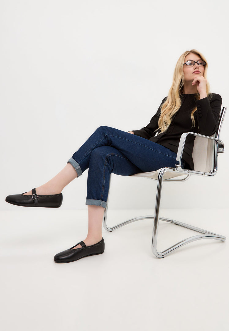 Luxe Flats Trinity - czarny