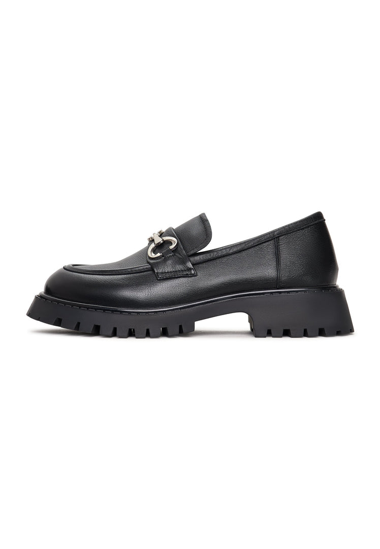 Elegante Chunky Loafers Bry - Sort