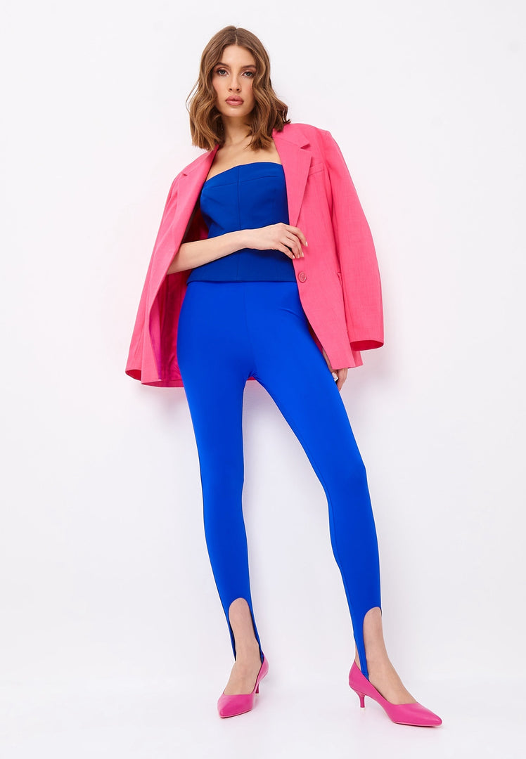 A stunning pair of luxe fuchsia heels, perfect for any elegant occasion. These high-end women's pumps are a must-have for your shoe collection.