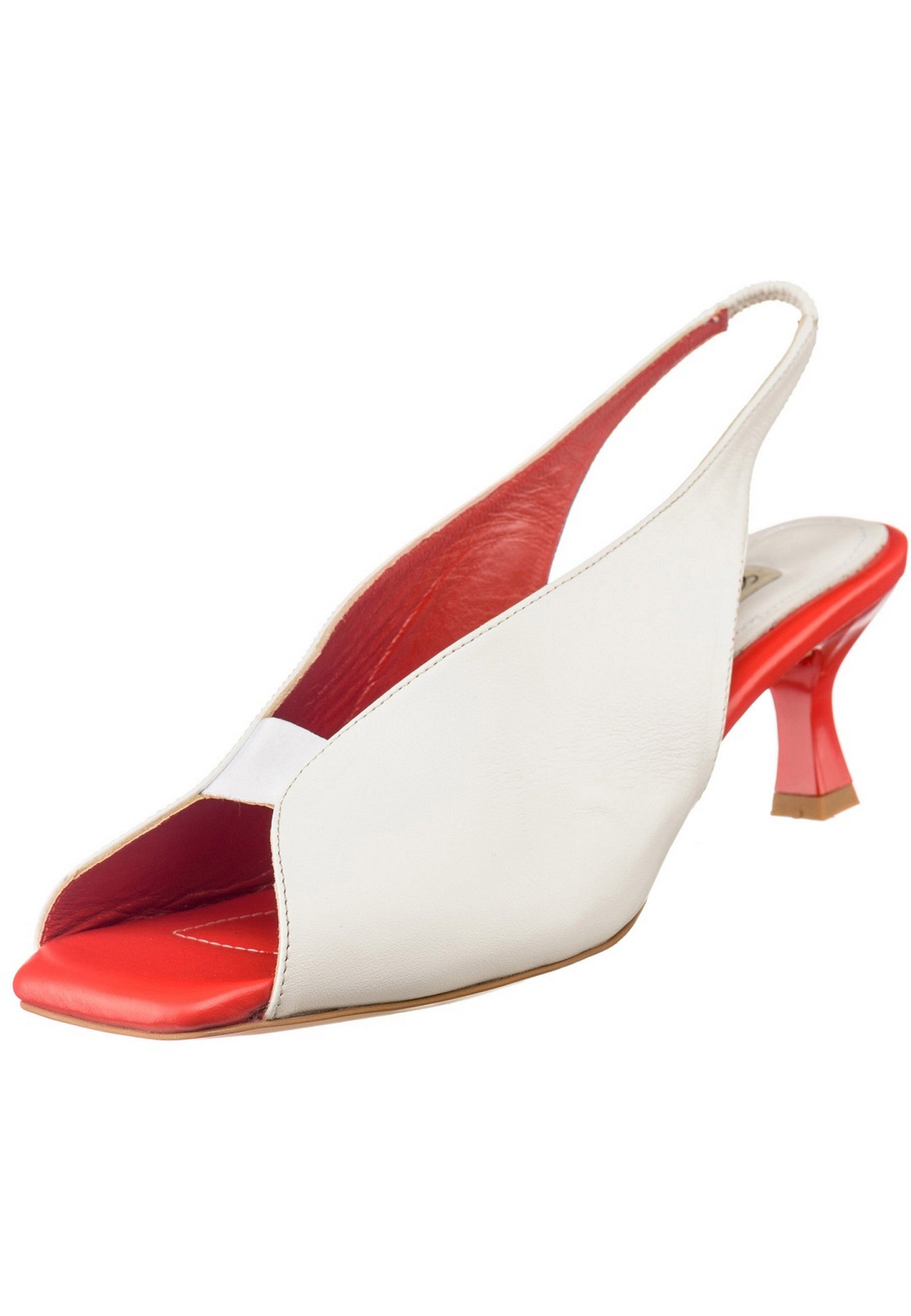 Sandalias de piel Slingback