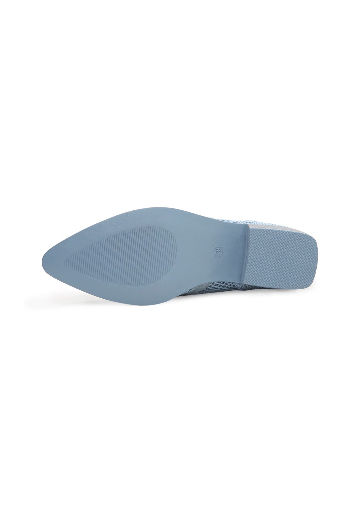 Suede Cowboy Boots - Sky Blue