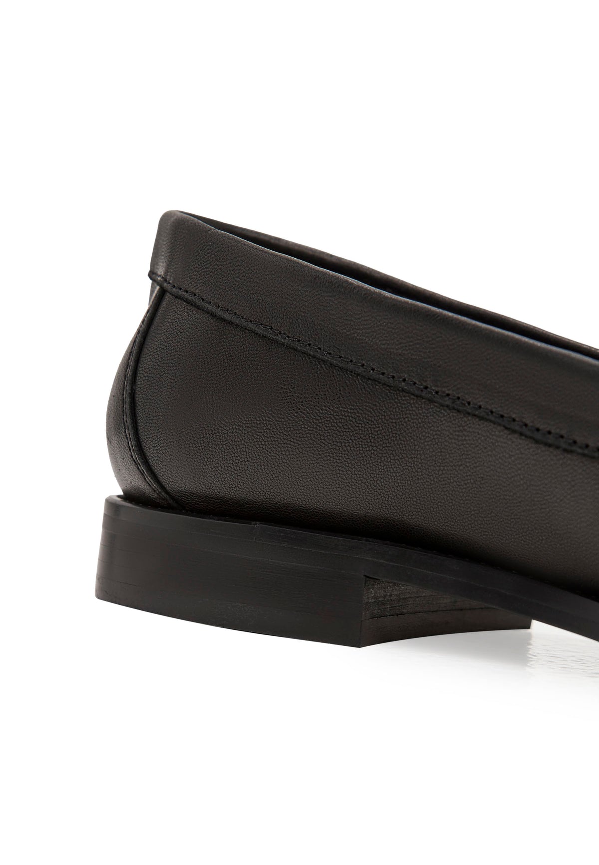 Refined Classic Penny Loafers – Black