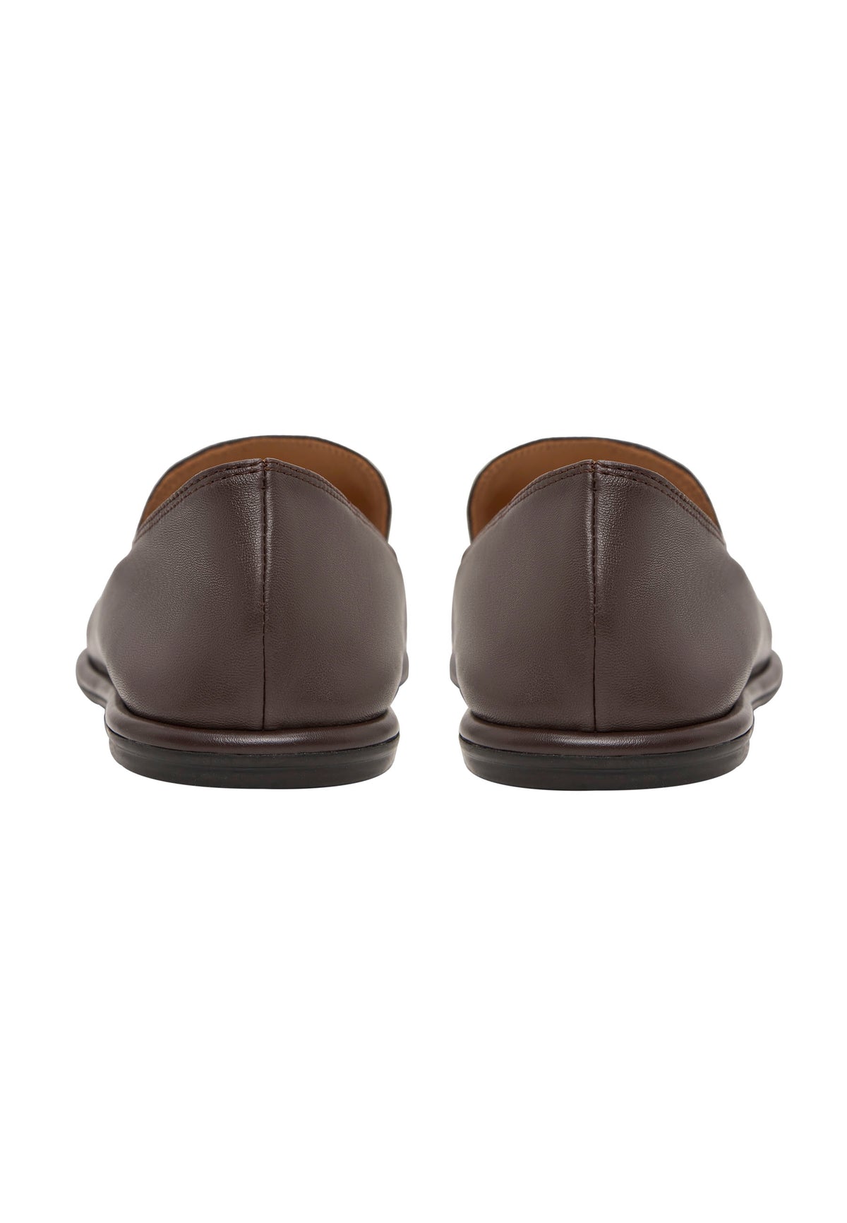 Soft Step Leather Loafers – Brown