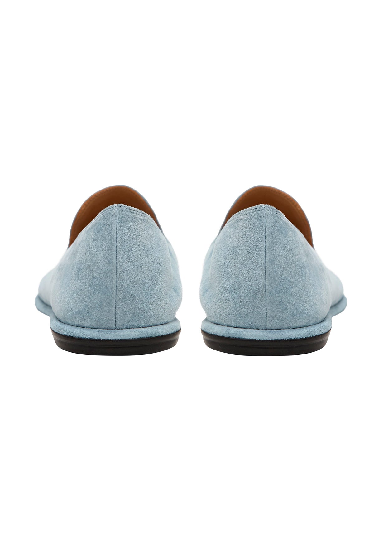 Soft Step Suede Leather Loafers – Blue