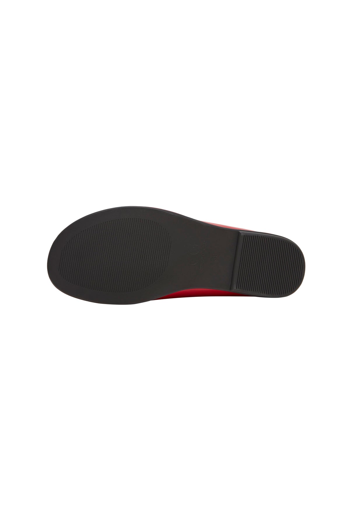Soft Step Leather Loafers – Red