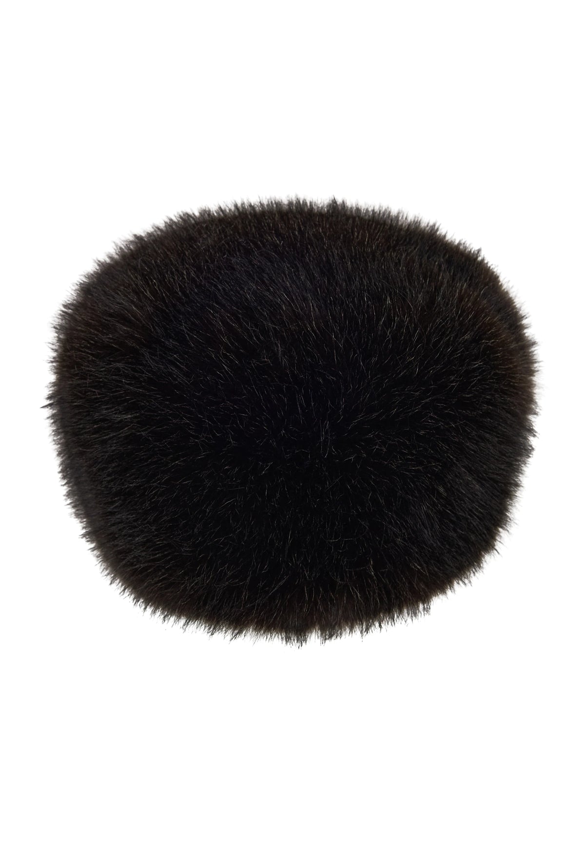 Faux Fur Hat – Dark Brown
