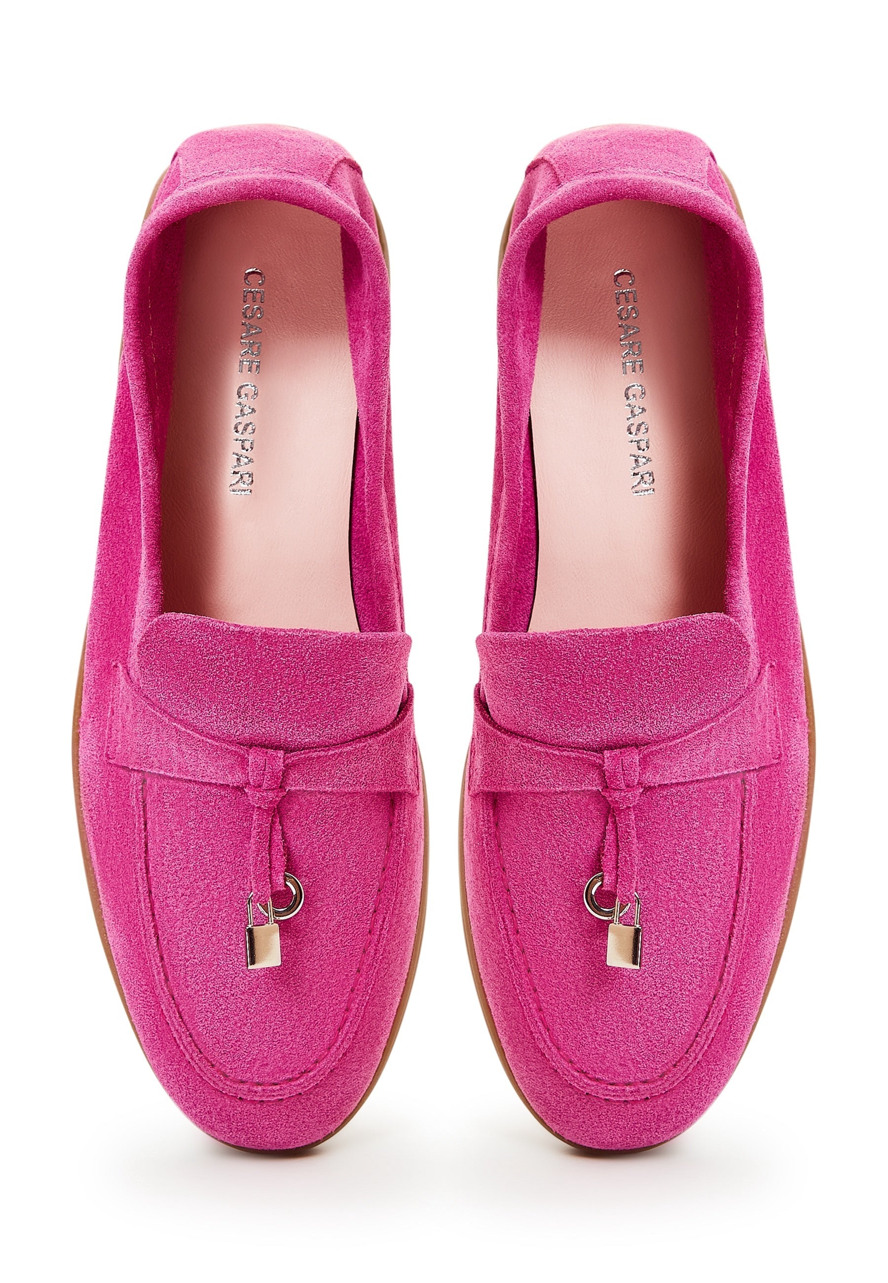 Classic Flat Sole Loafers - Cesare Gaspari 