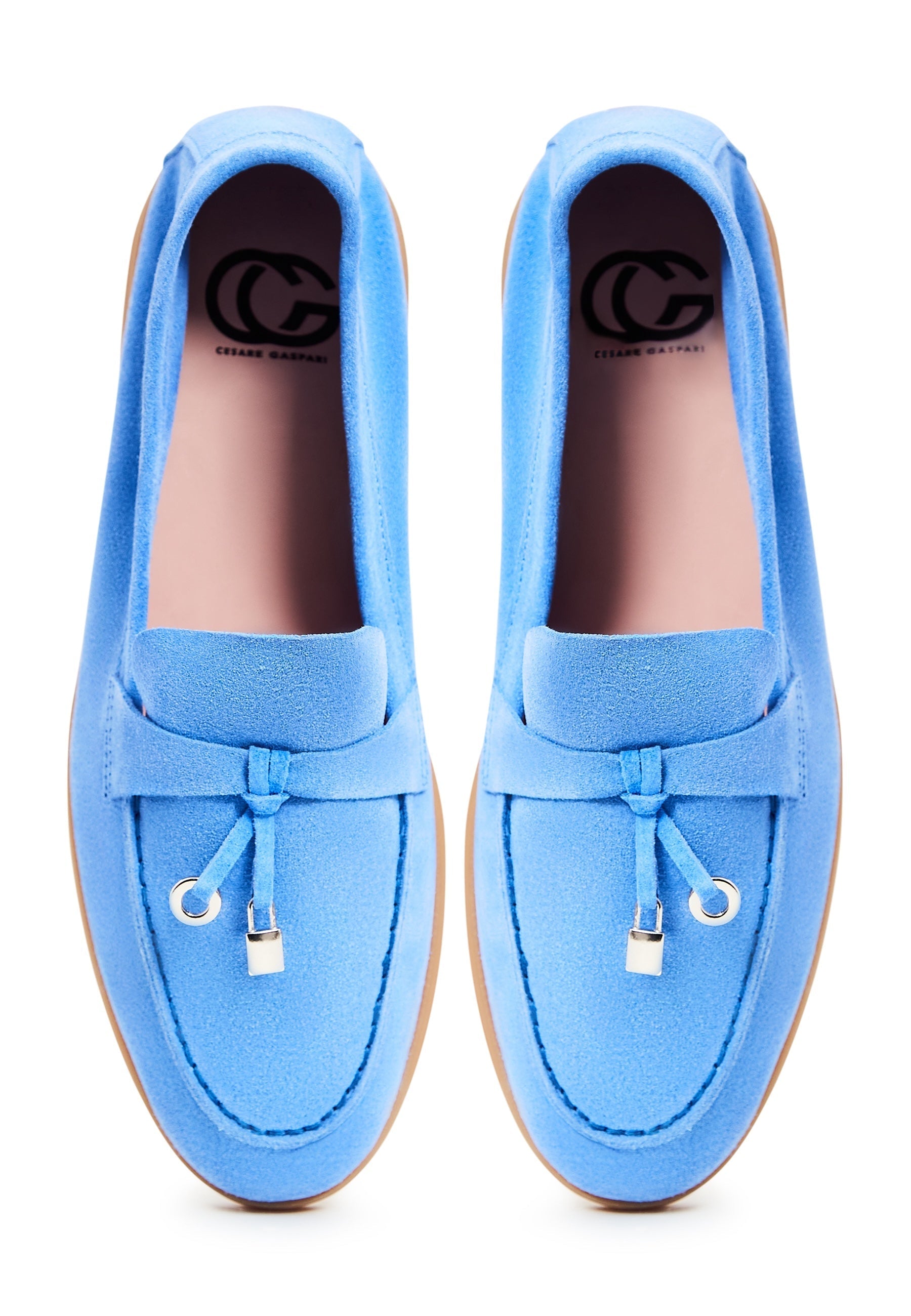 Classic Flat Sole Loafers - Cesare Gaspari 