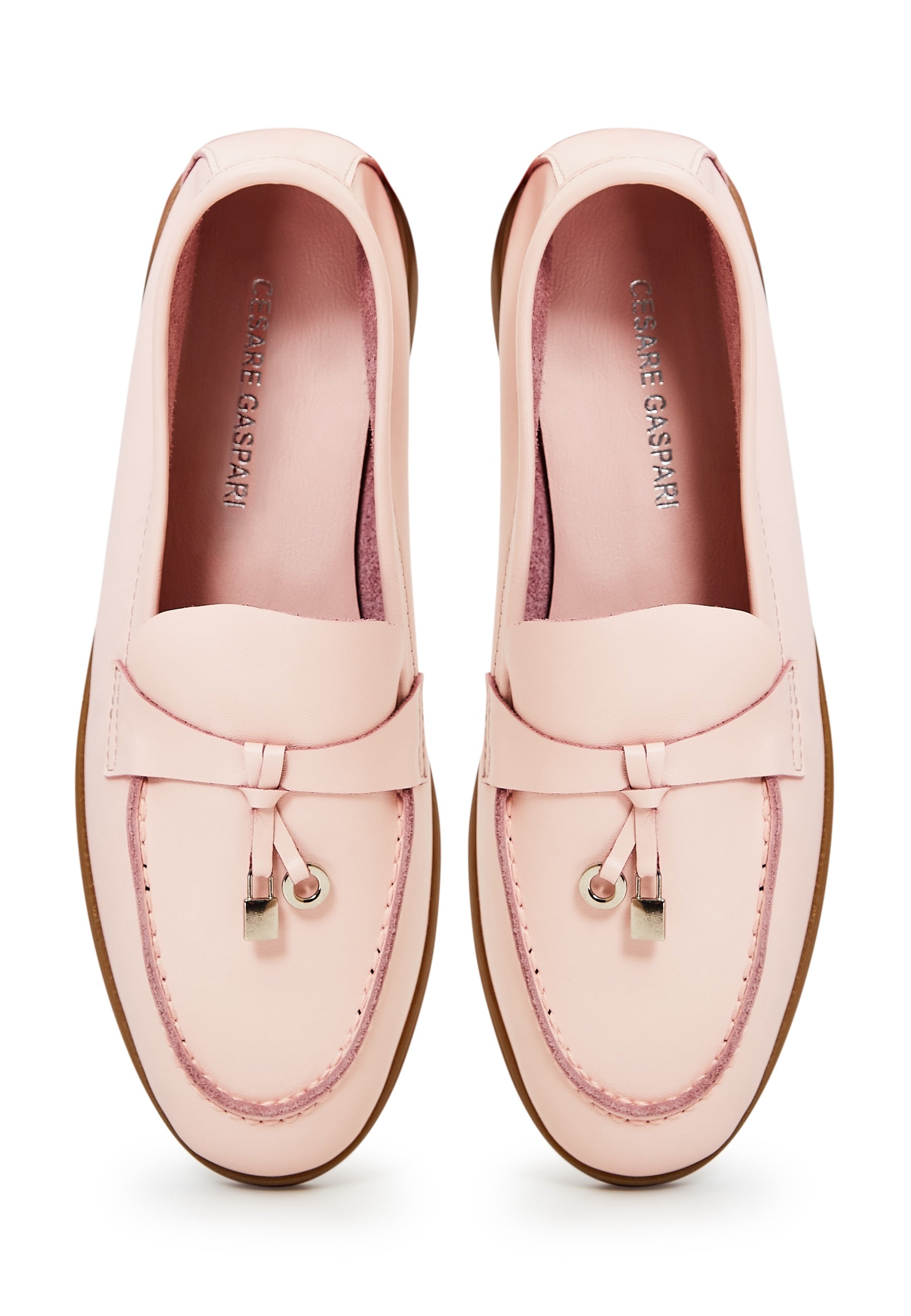 Classic Flat Sole Loafers - Cesare Gaspari 