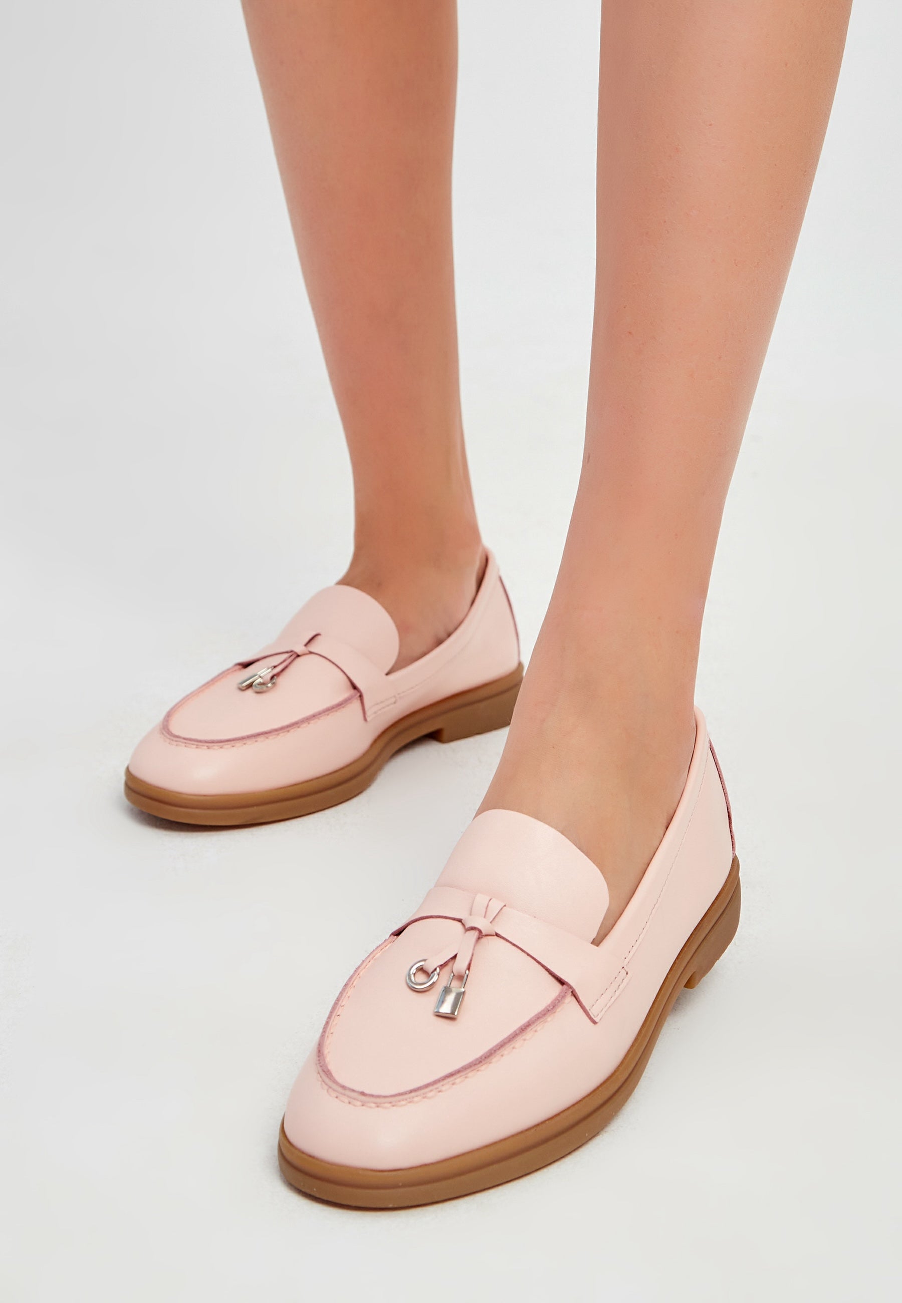 Classic Flat Sole Loafers - Cesare Gaspari 