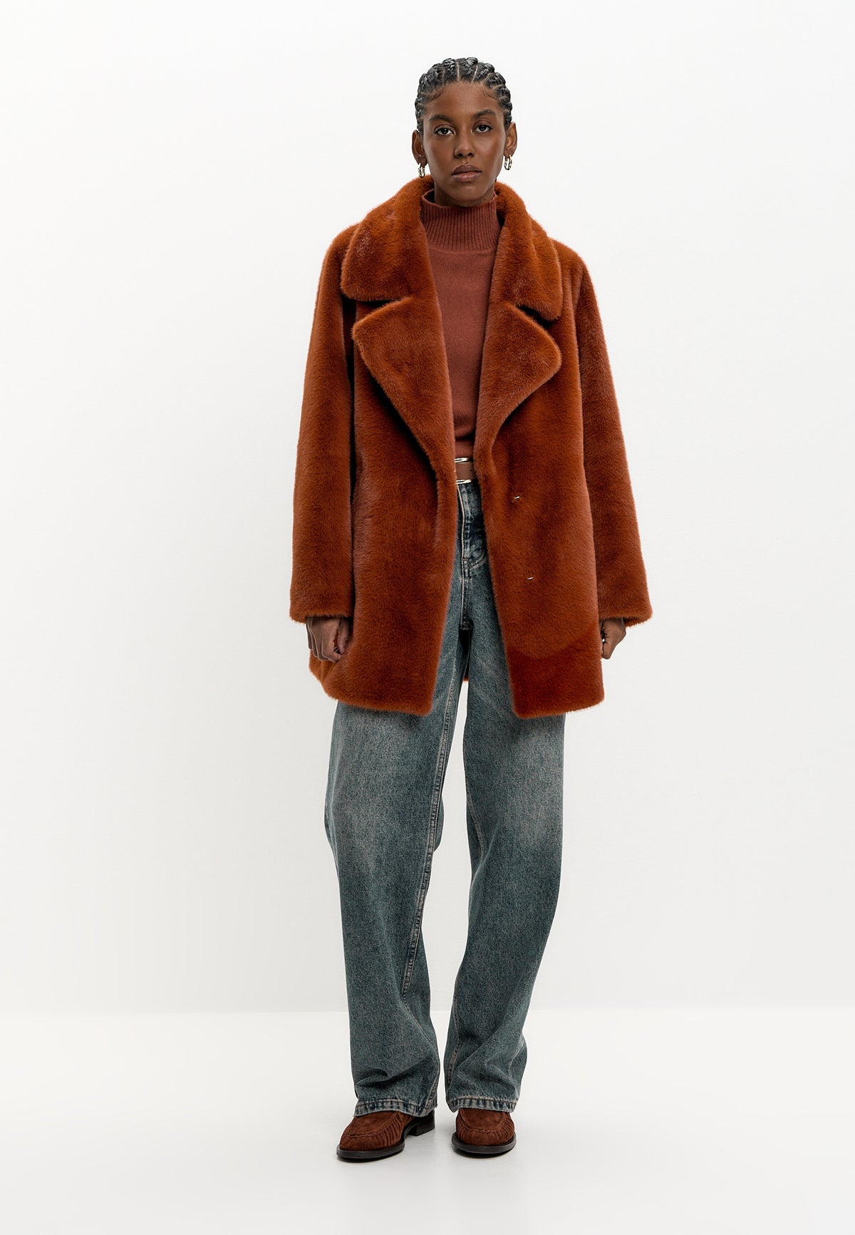 Cappotto classico – Terracotta