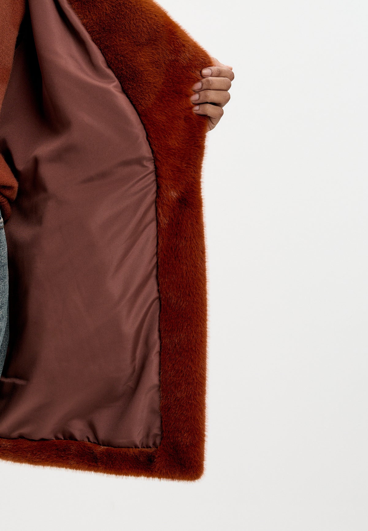 Cappotto classico – Terracotta
