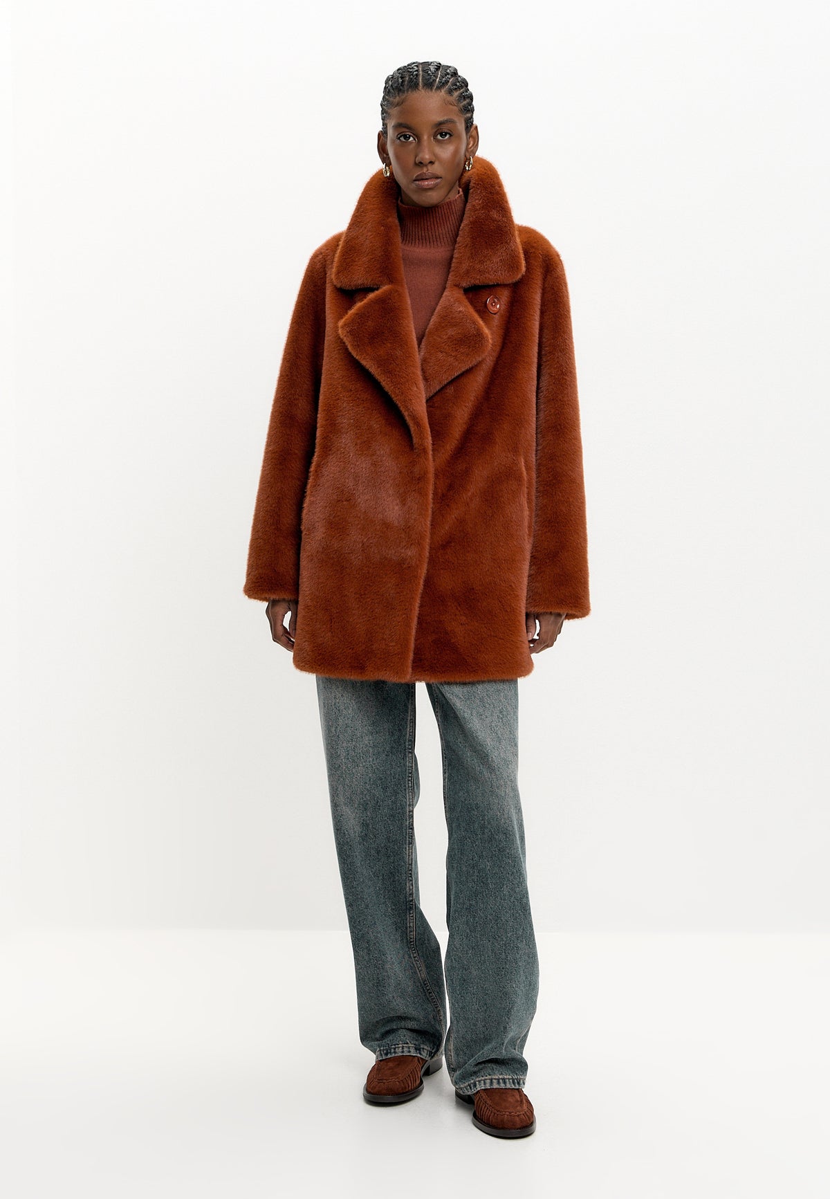 Cappotto classico – Terracotta