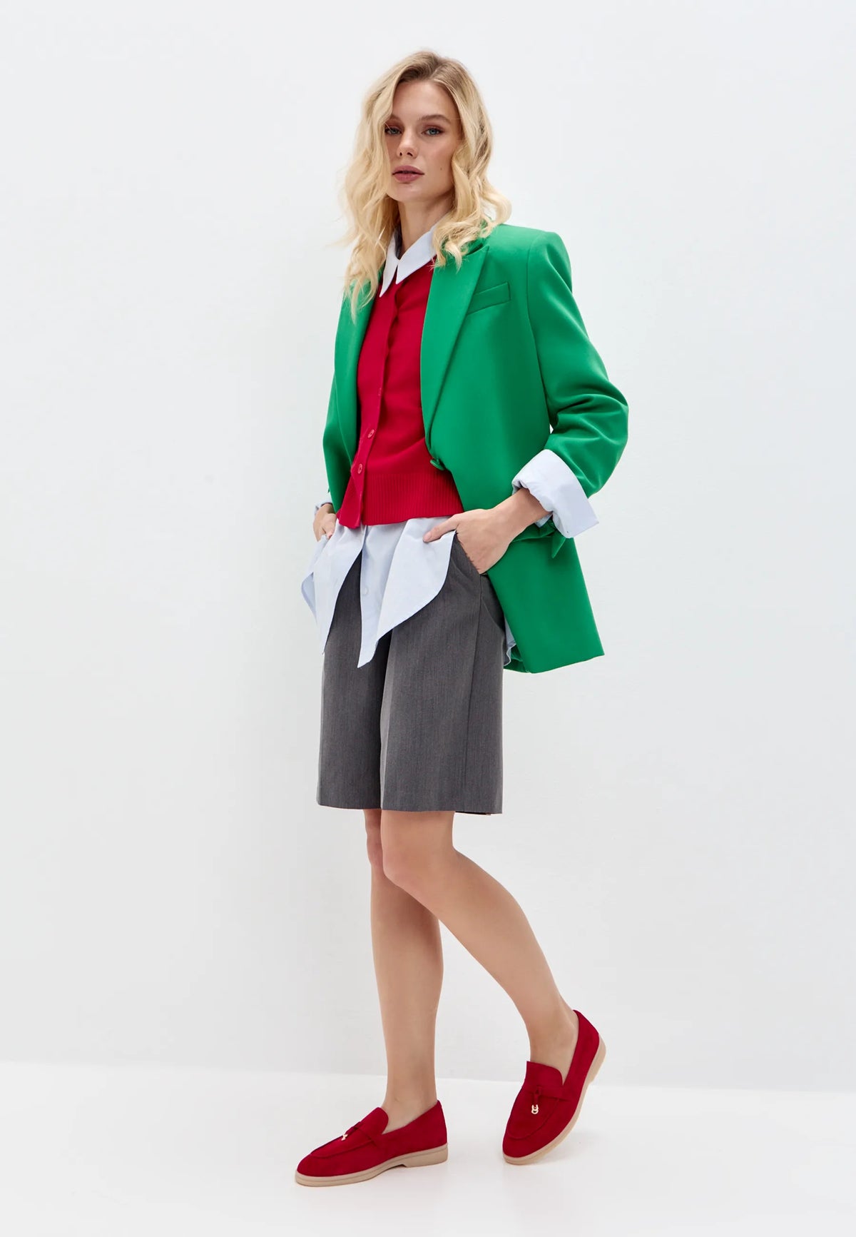 Platform Moccasins Aurelia - Red Wine