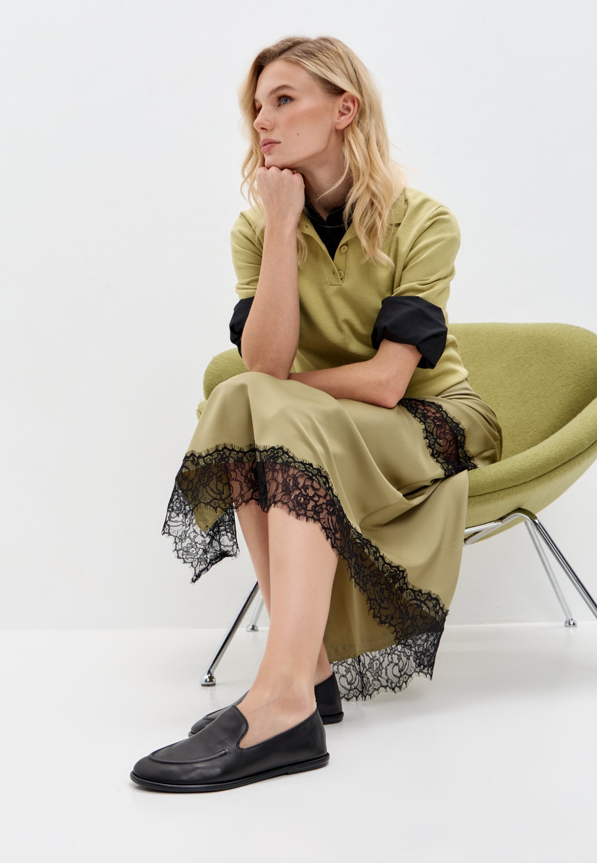 Soft Step Leather Loafers – Black