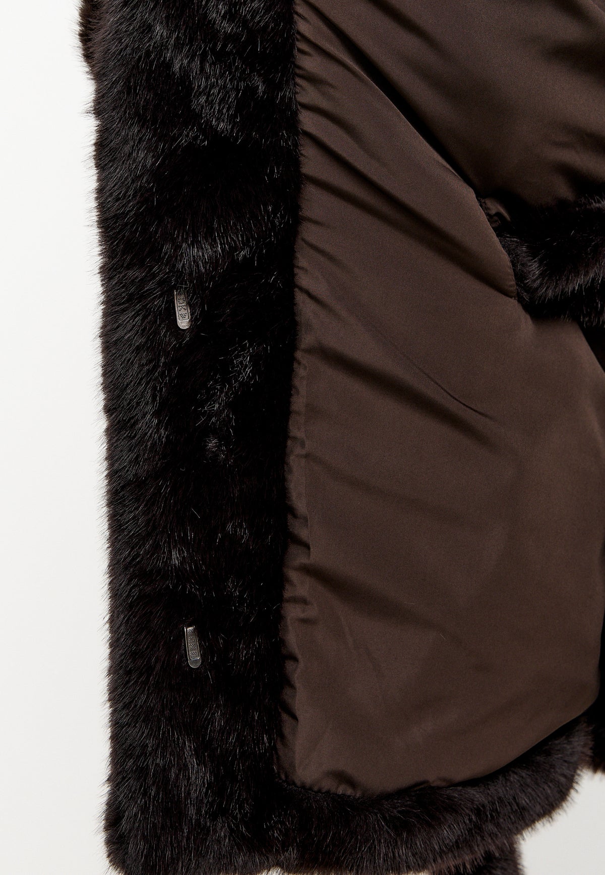 Chaqueta Faux Arena – Marrón