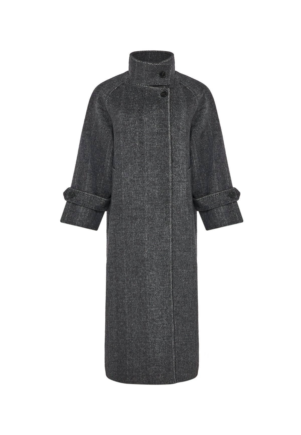 Highland Mist Coat - Graphite
