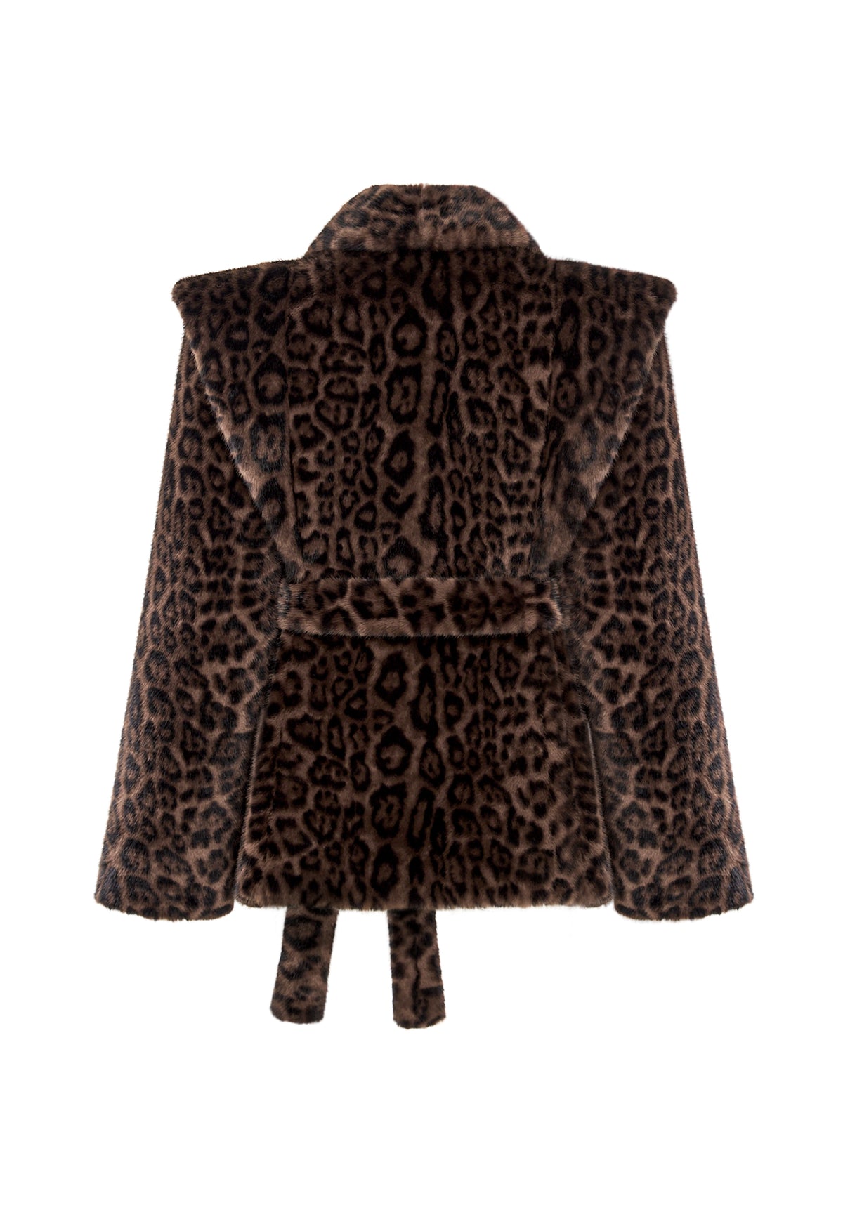 Faux Fur Coat Samarcanda - Leopard