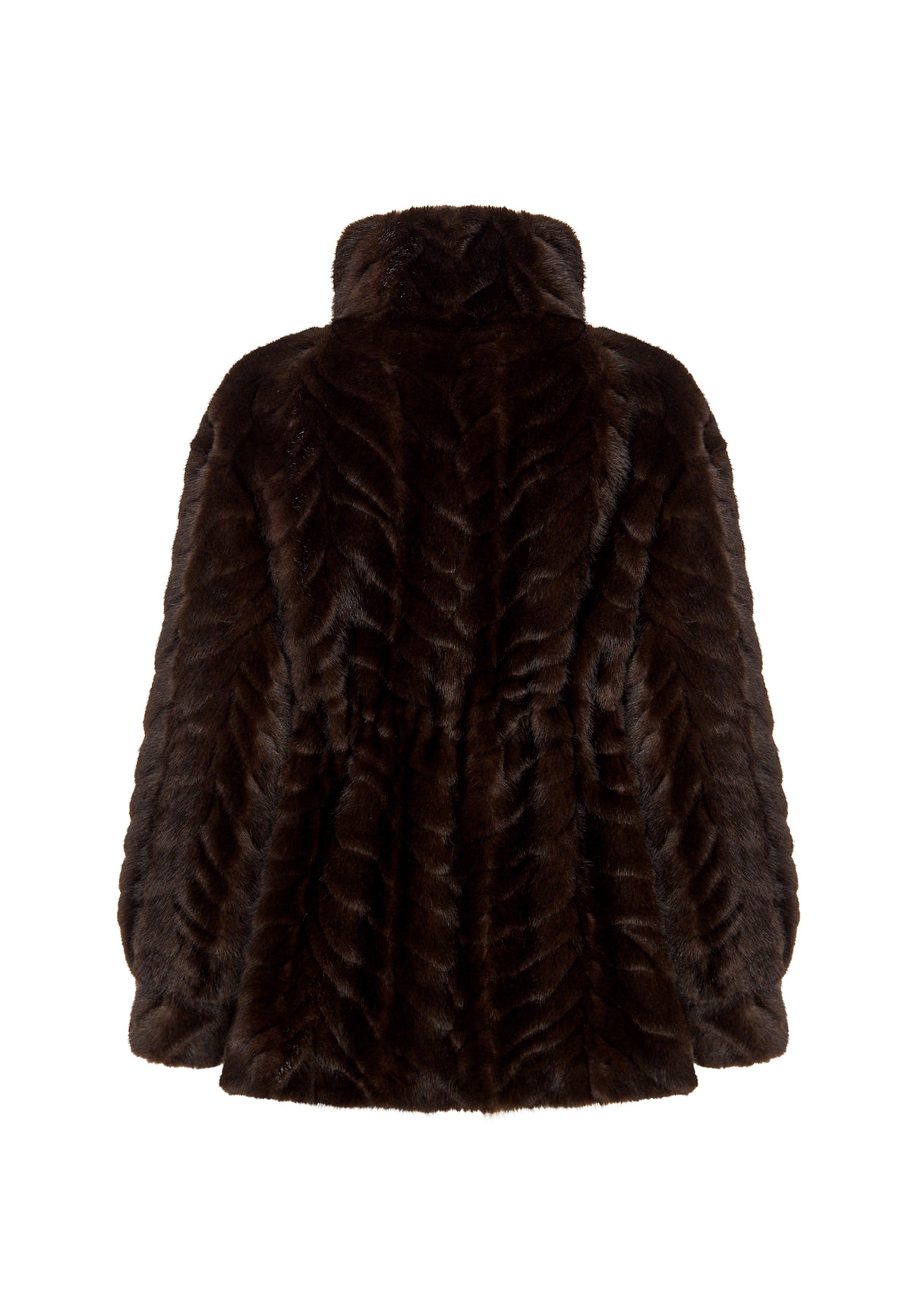Zip Faux Fur Jacket