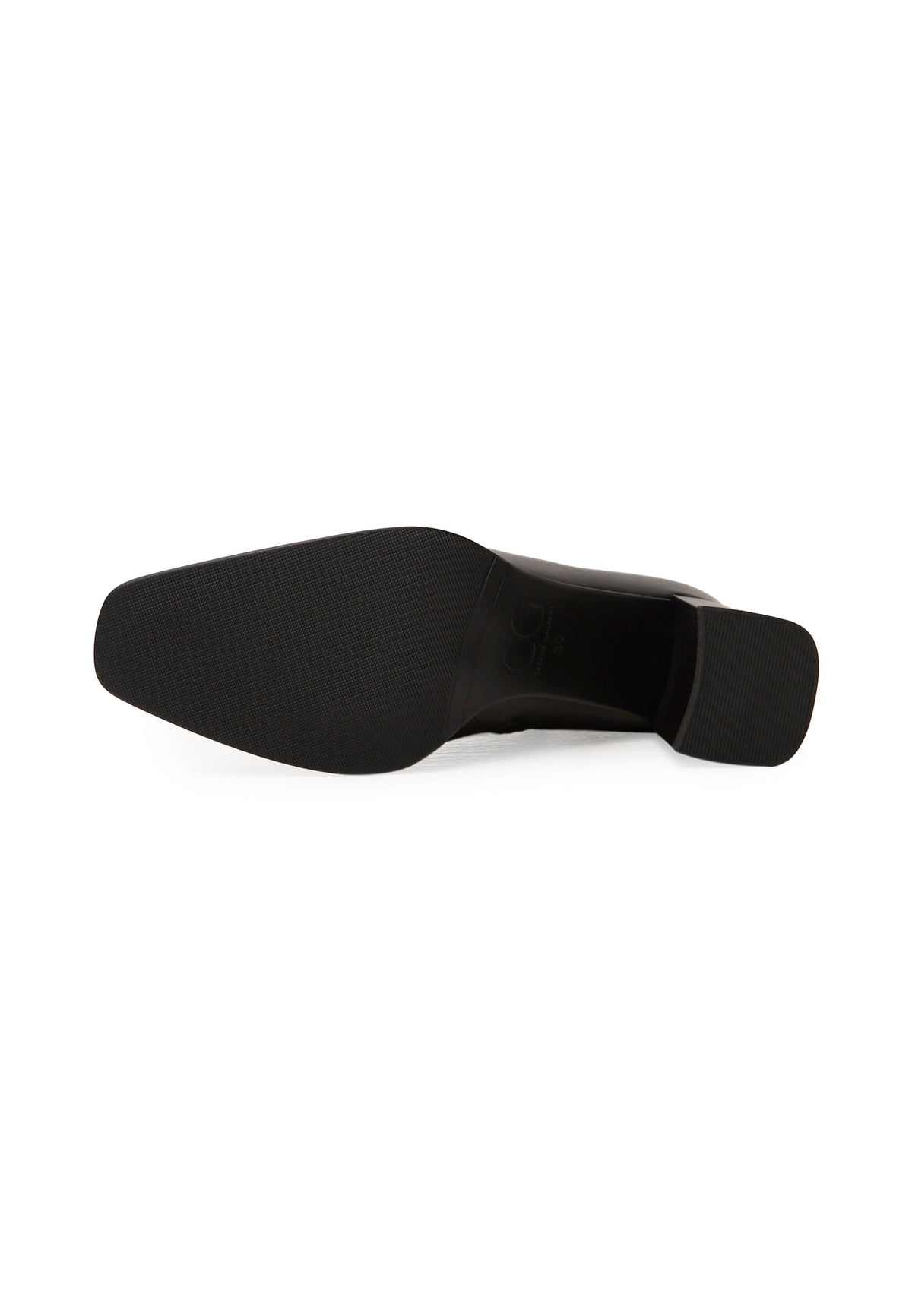 Bottines Sophia à talon bloc – noir