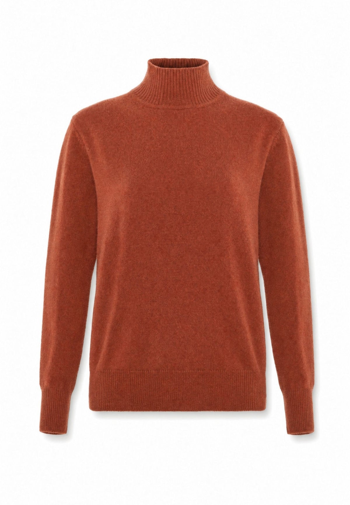 Pullover aus Merinowolle Mauve – Rot