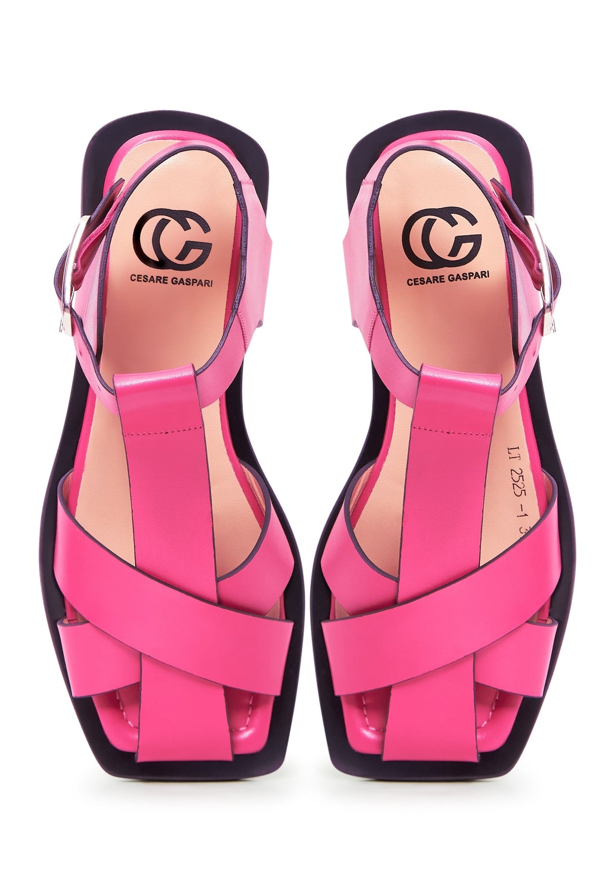 Sandalen met platte zool