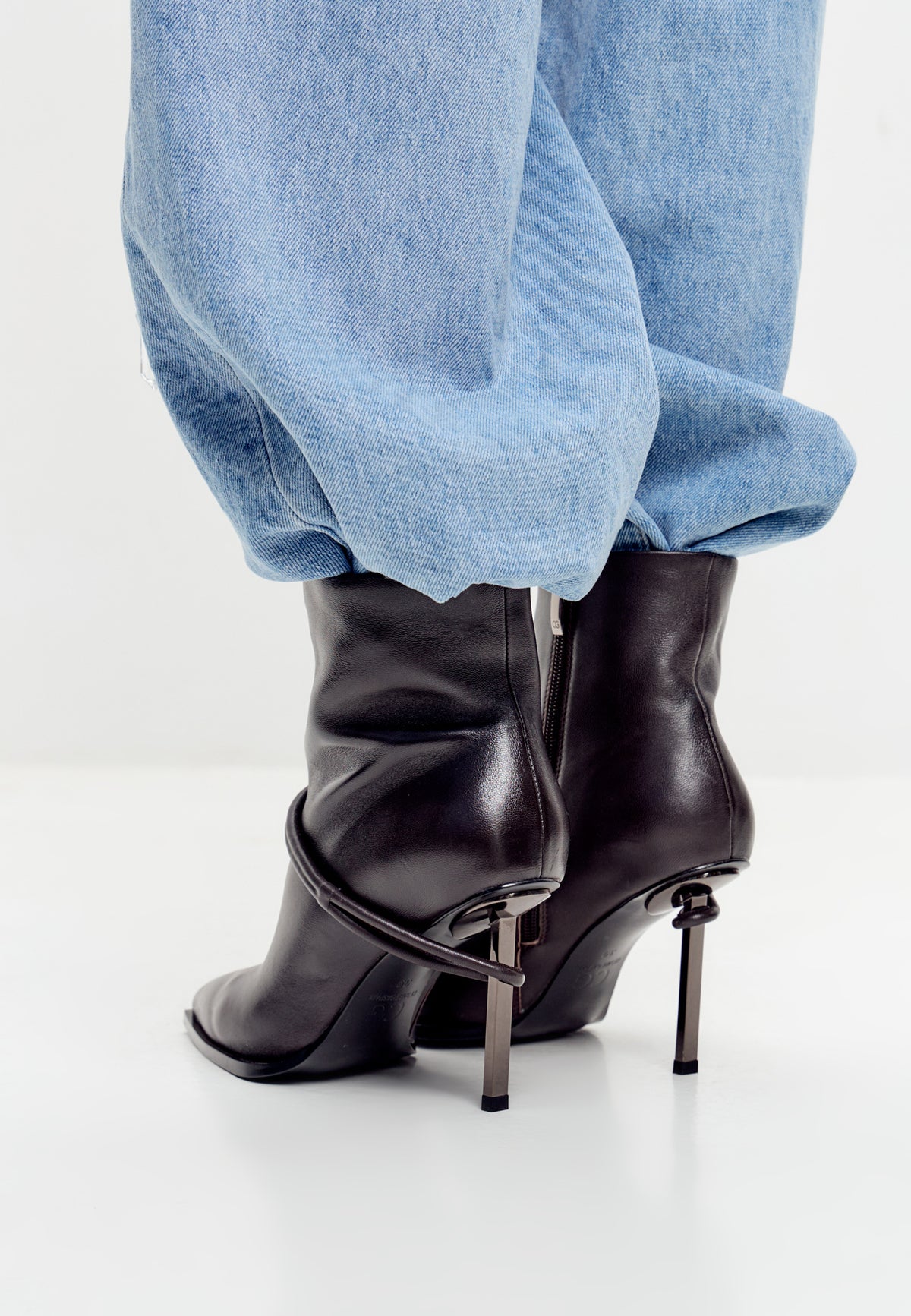 Sculpted Wrap Ankle Boots
