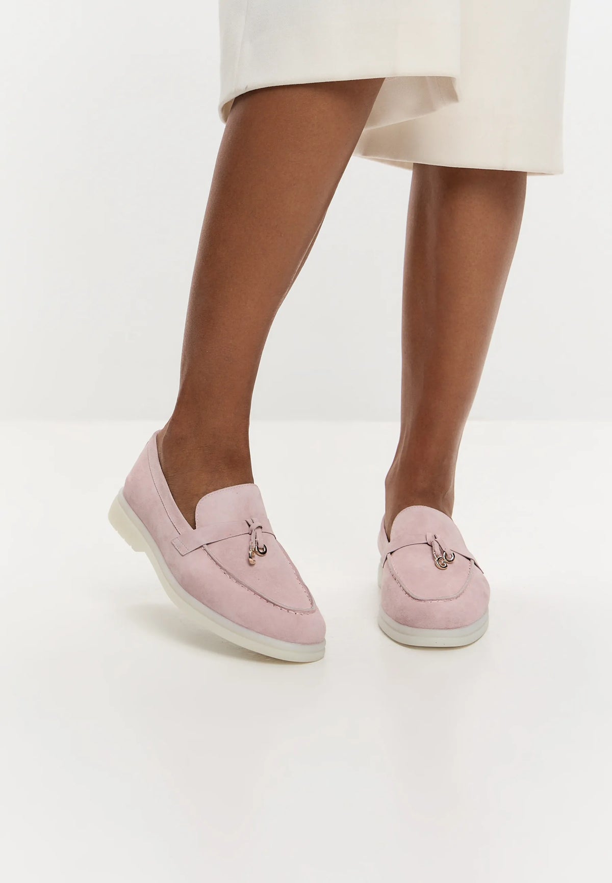 Platform Moccasins Aurelia - Light Pink